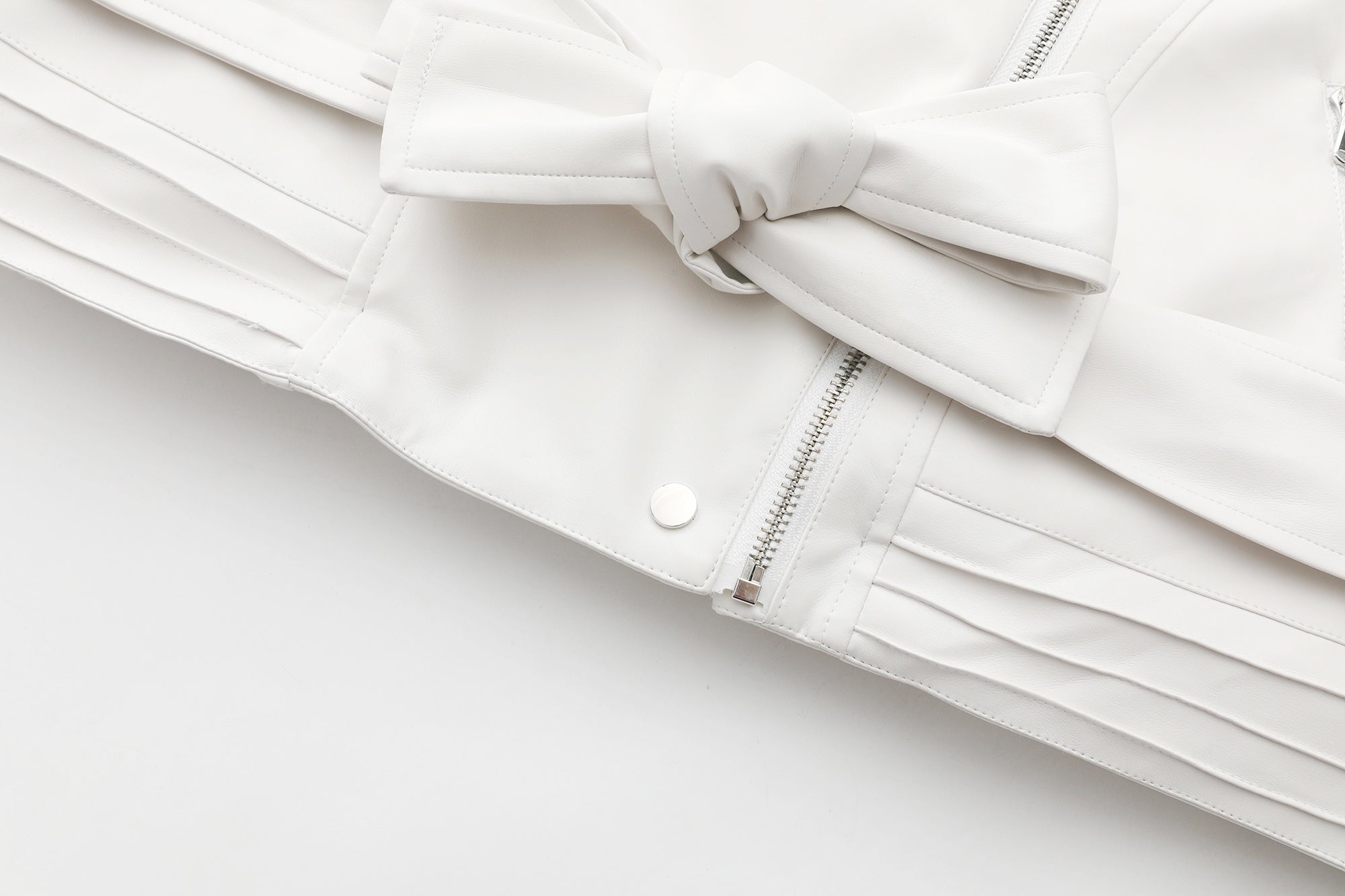 NEVER OFFEND L ANGEL Leopard Faux Fur Panel Biker Jacket