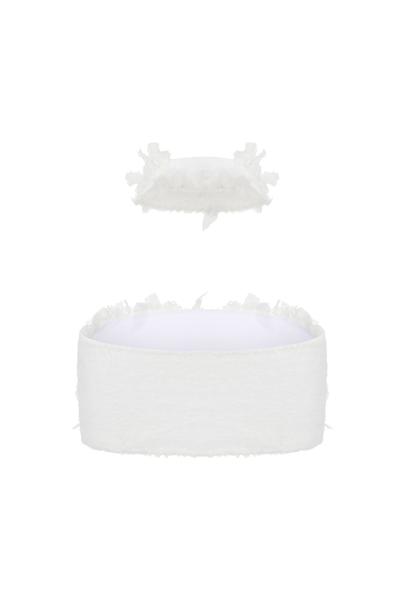 NEVER OFFEND L ANGEL Draped Off-Shoulder Slim Mini Dress