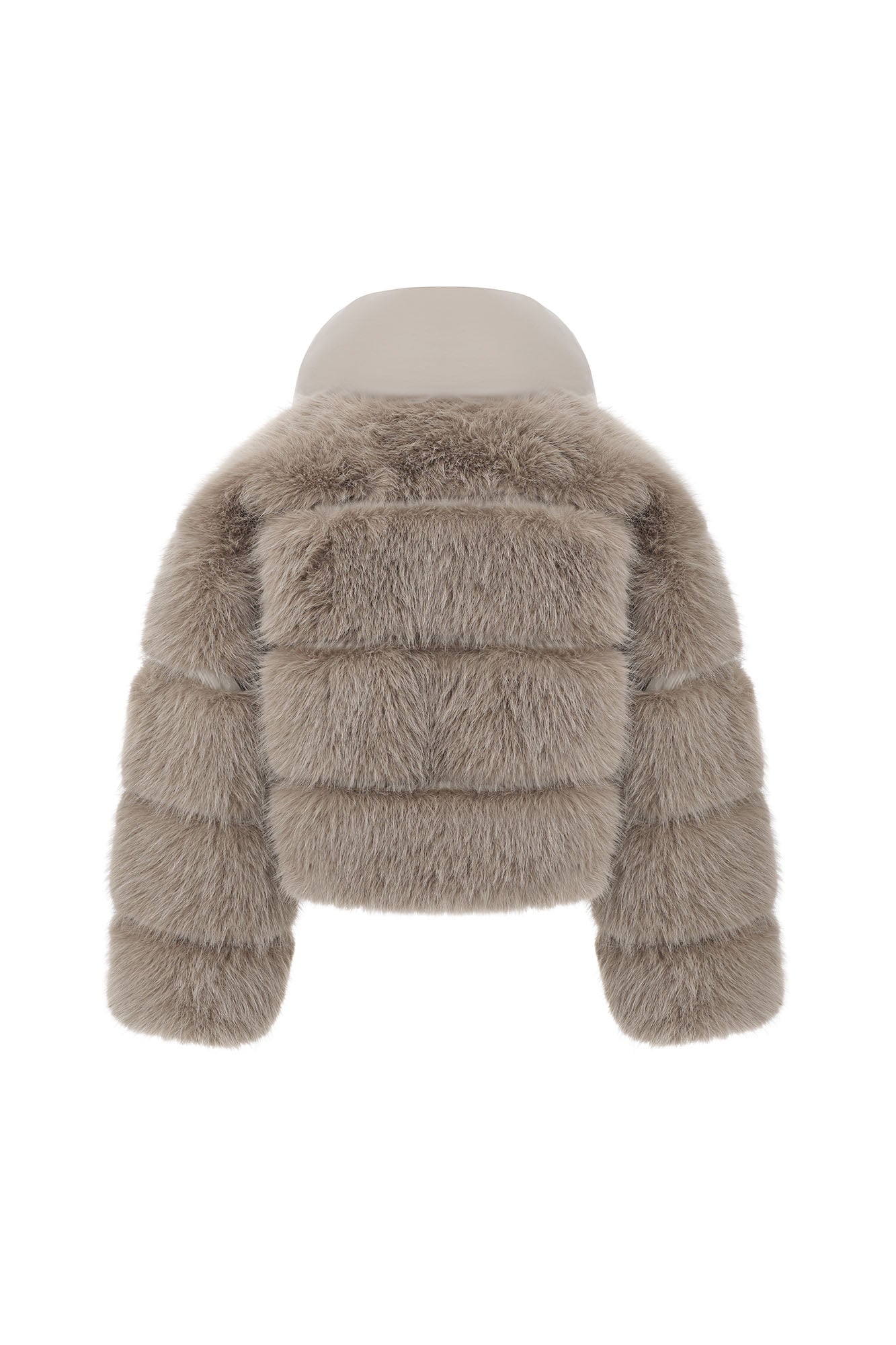 NEVER OFFEND L ANGEL Reversible Faux-Fur Cropped Puffer Jacket