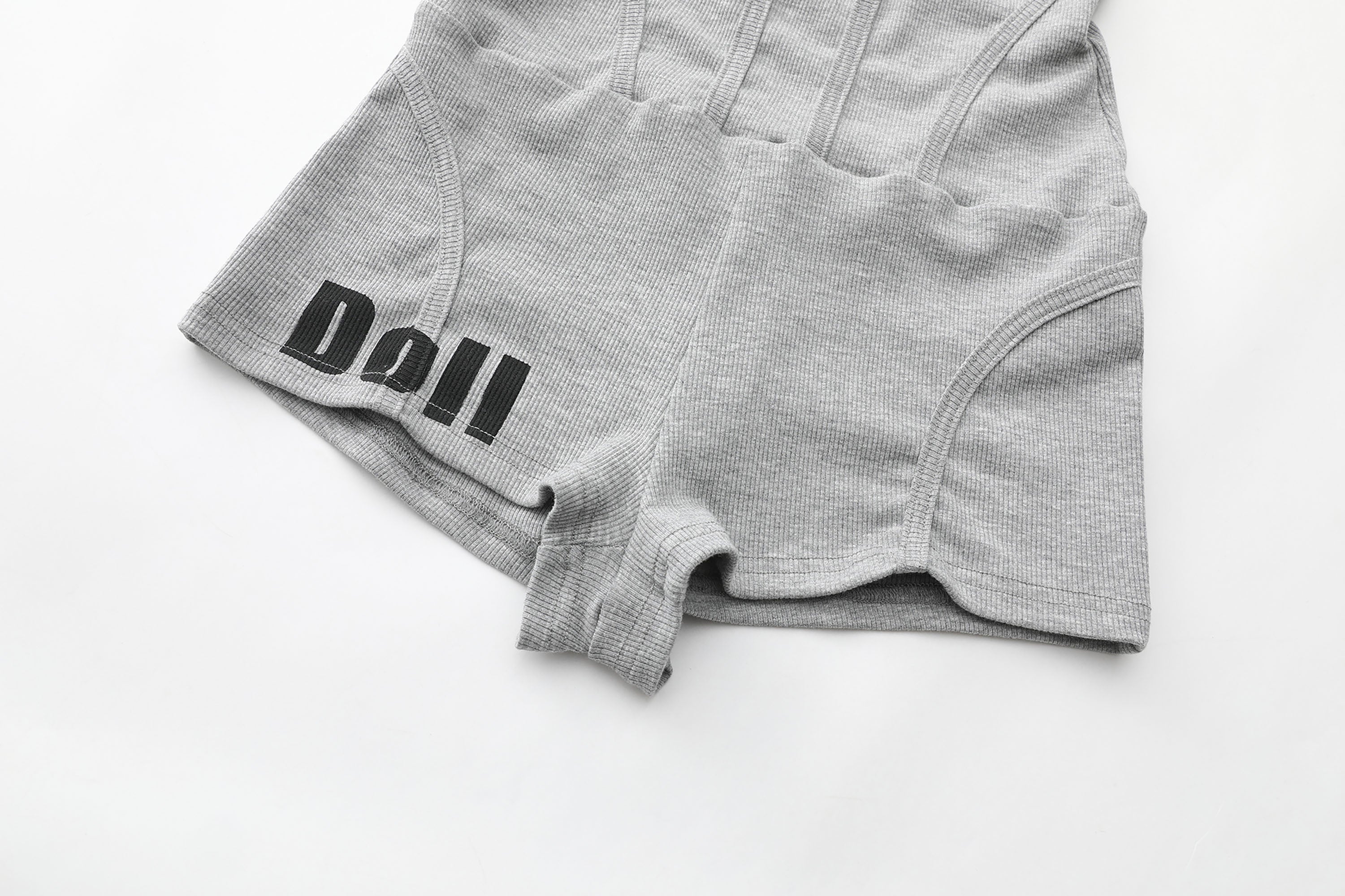 NEVER OFFEND L ANGEL V-Neck Halter Bodysuit Romper