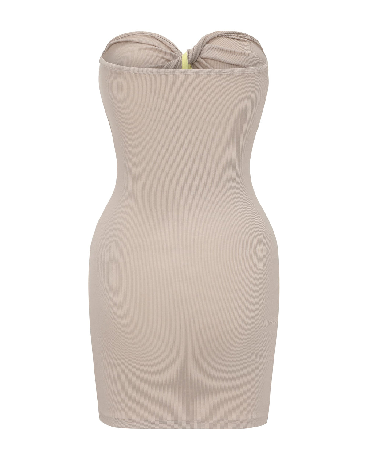 NEVER OFFEND L Angel Twist-Front Button Strapless Dress & Bolero Set