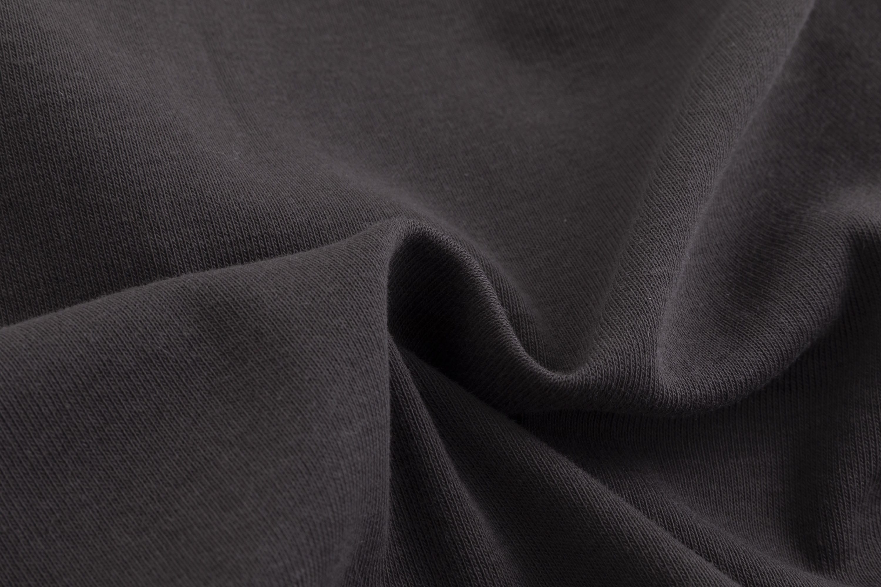 CESTNOUS Ribbed Cowl-Neck Long-Sleeve Tee