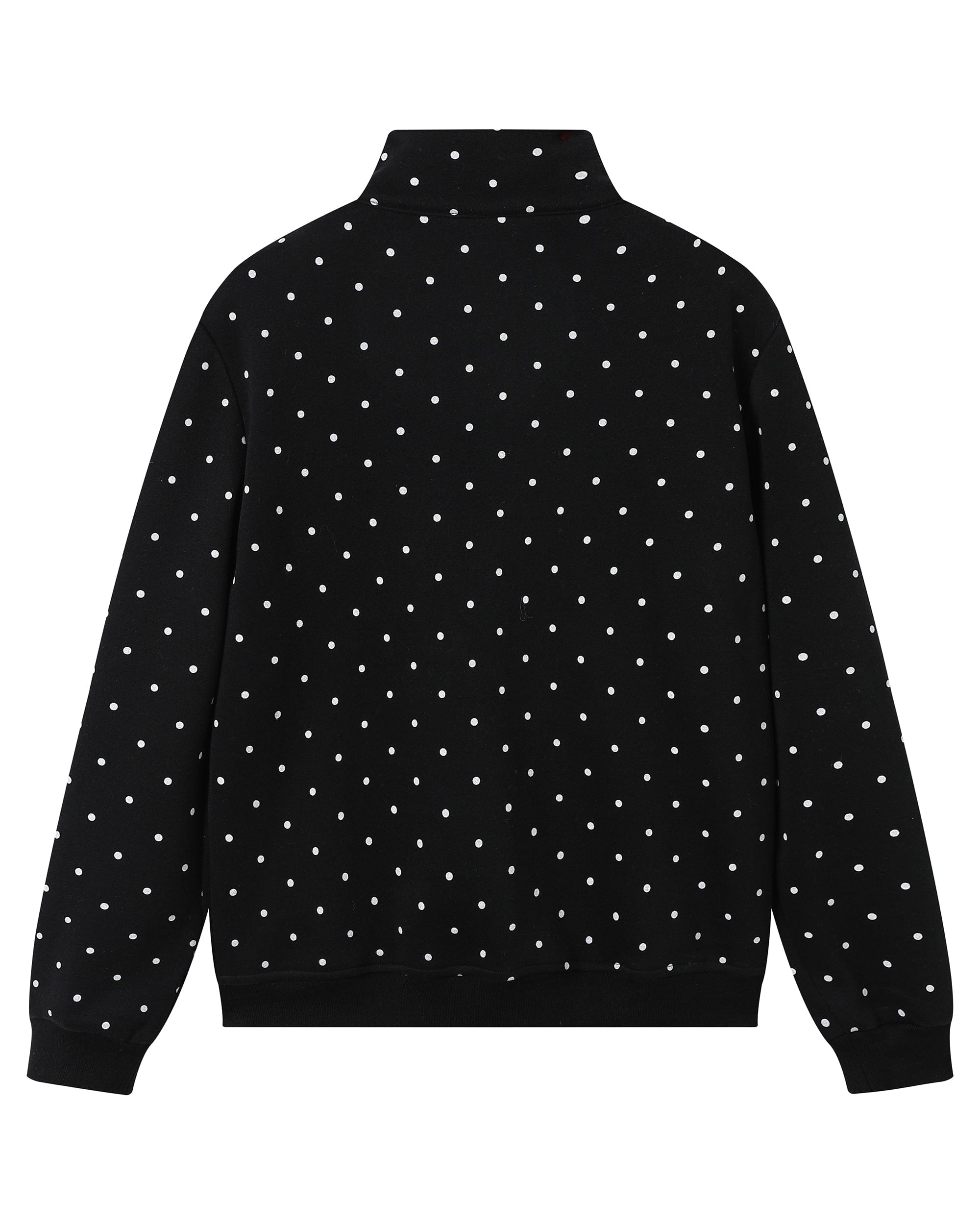 HAVE A MEAL x Sunonebird Polka-Dot Illustrated Fleece Jacket