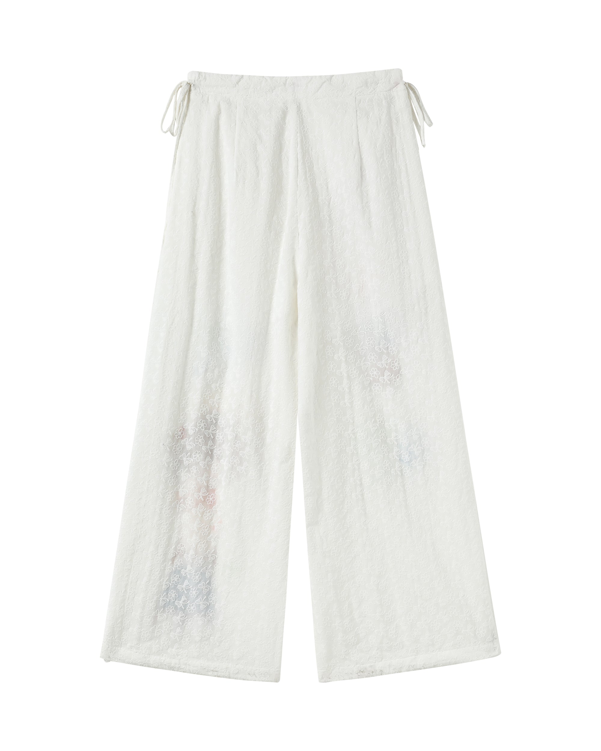 HAVE A MEAL x Caramel Cartoon Graphics Detachable Skirt Pants