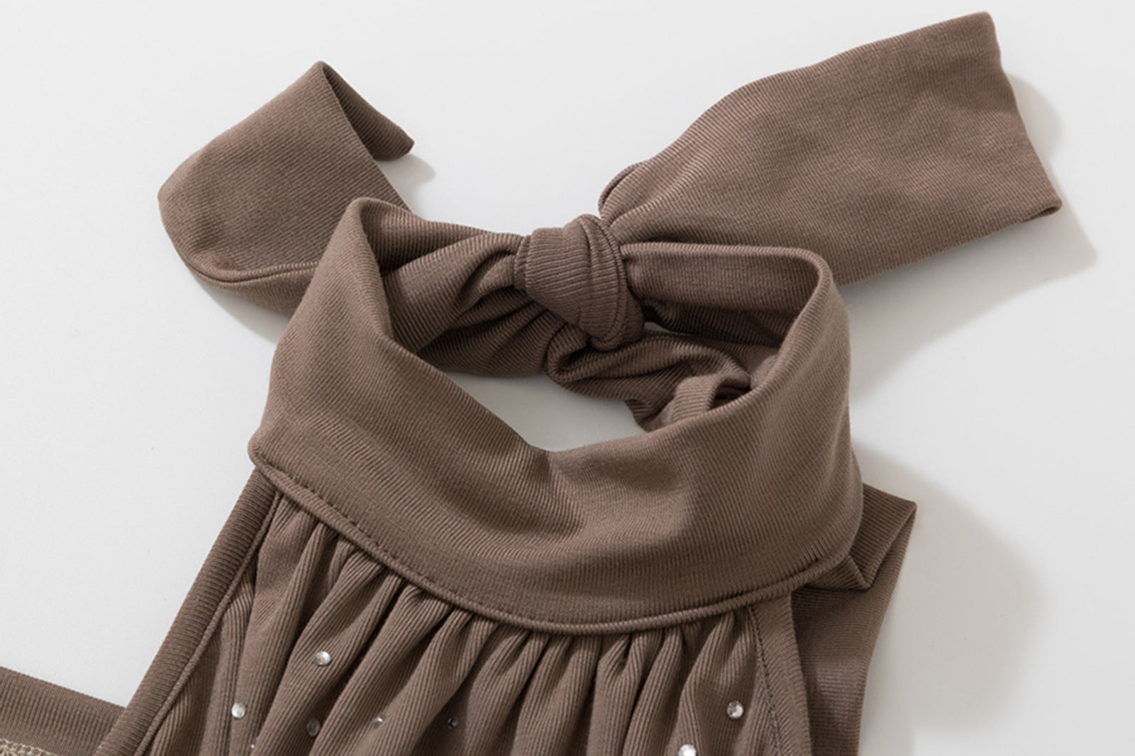 AE30 SAINT Diamond Layered Cut-Out Shoulder Tee