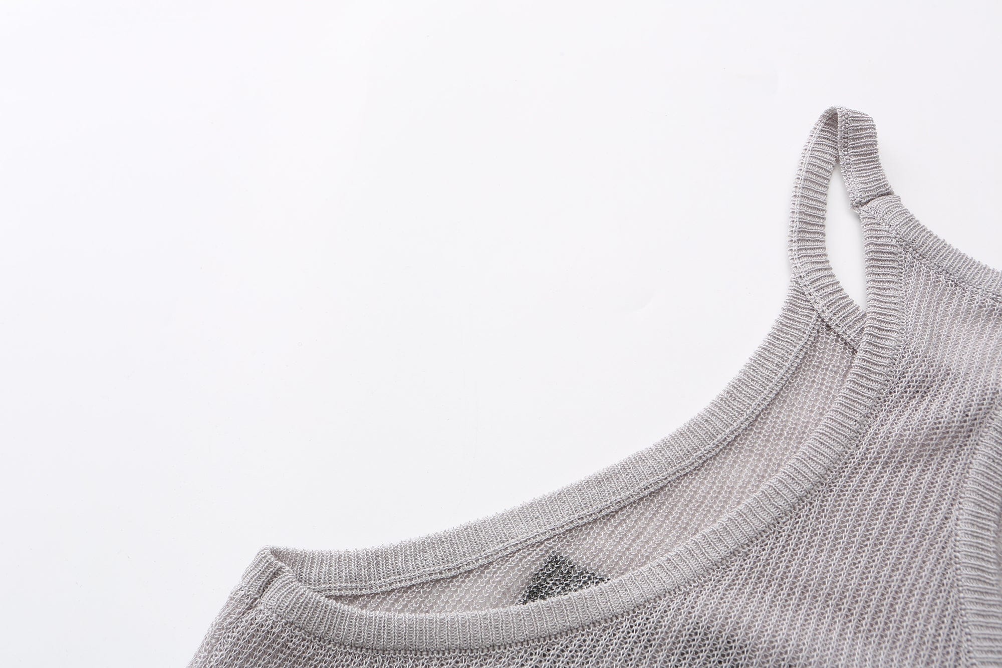 NEVER OFFEND L ANGEL Slogan Full-Print Mesh Halter Dress