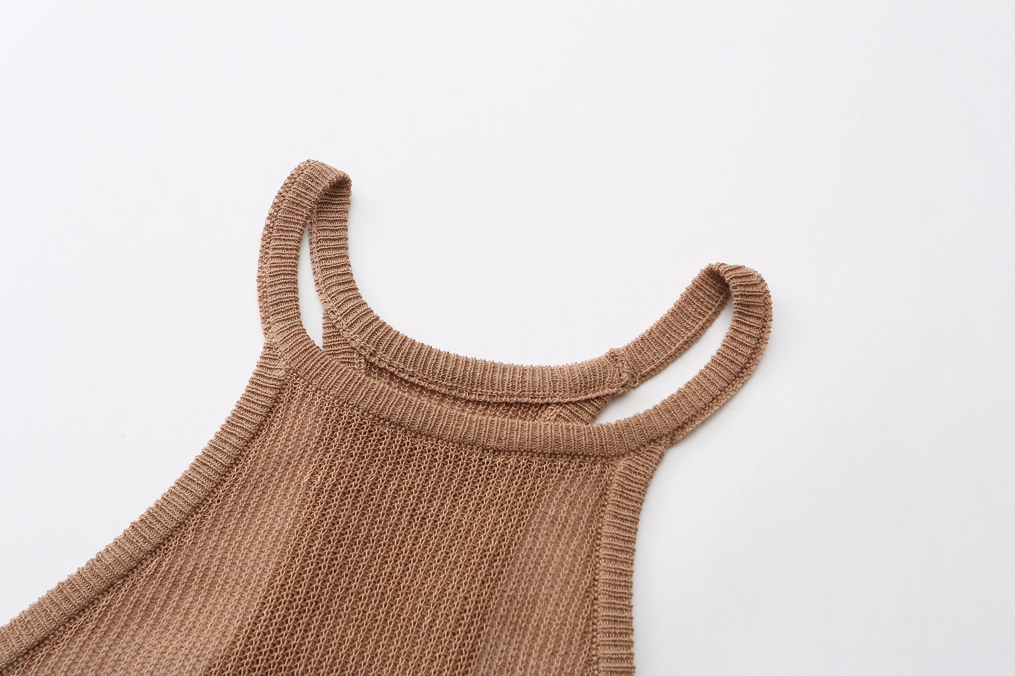 NEVER OFFEND L ANGEL Slogan Full-Print Mesh Halter Dress