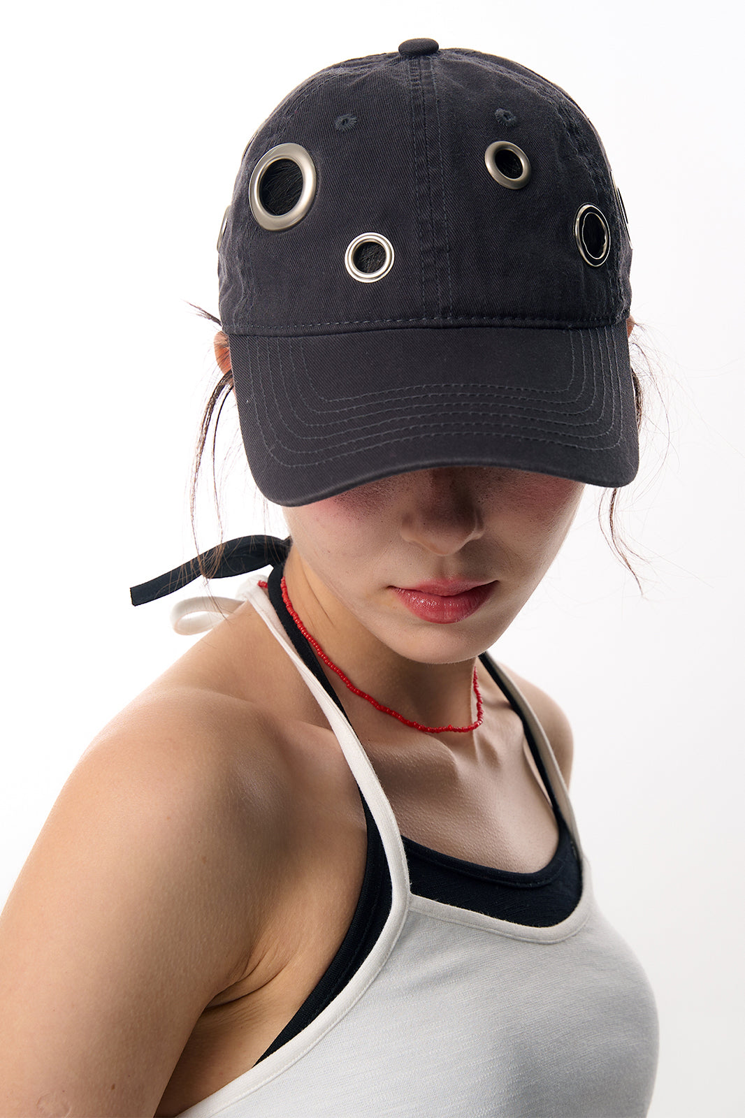 HSUSE Irregular Eyelet Baseball Cap
