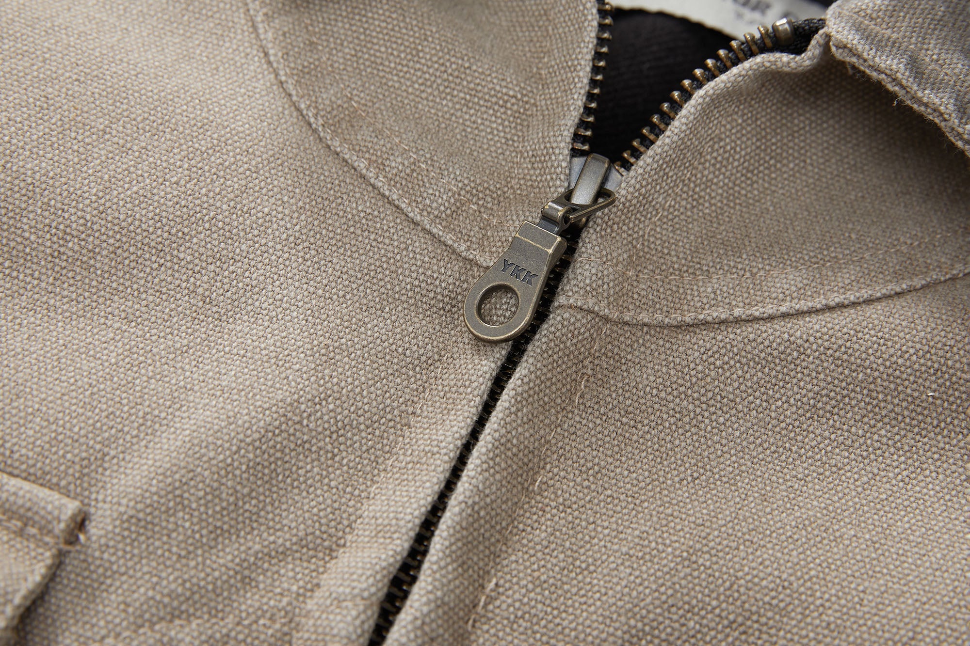 ERROR CODE ROBOT Contrast Collar Workwear Jacket