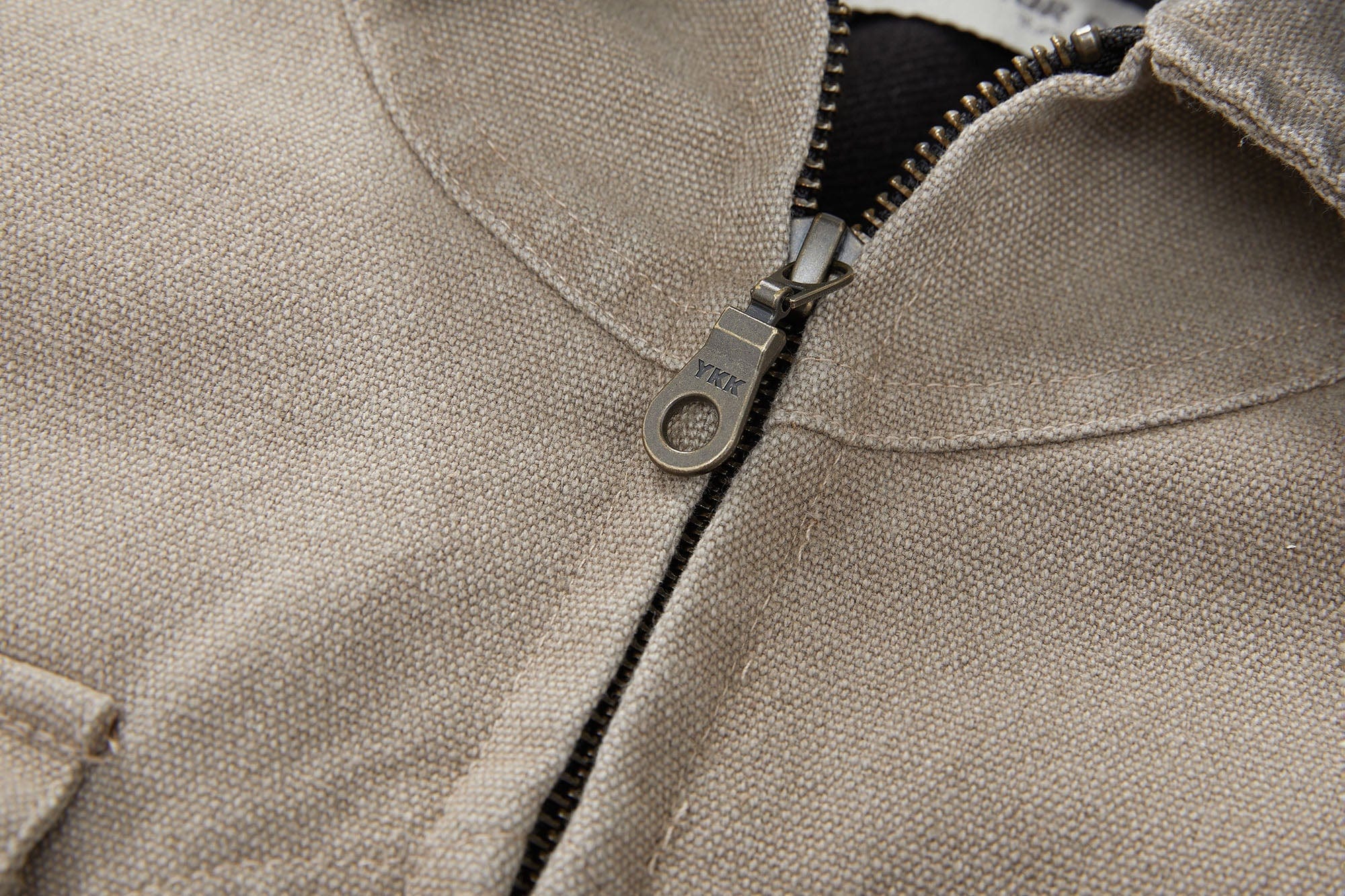 ERROR CODE ROBOT Contrast Collar Workwear Jacket