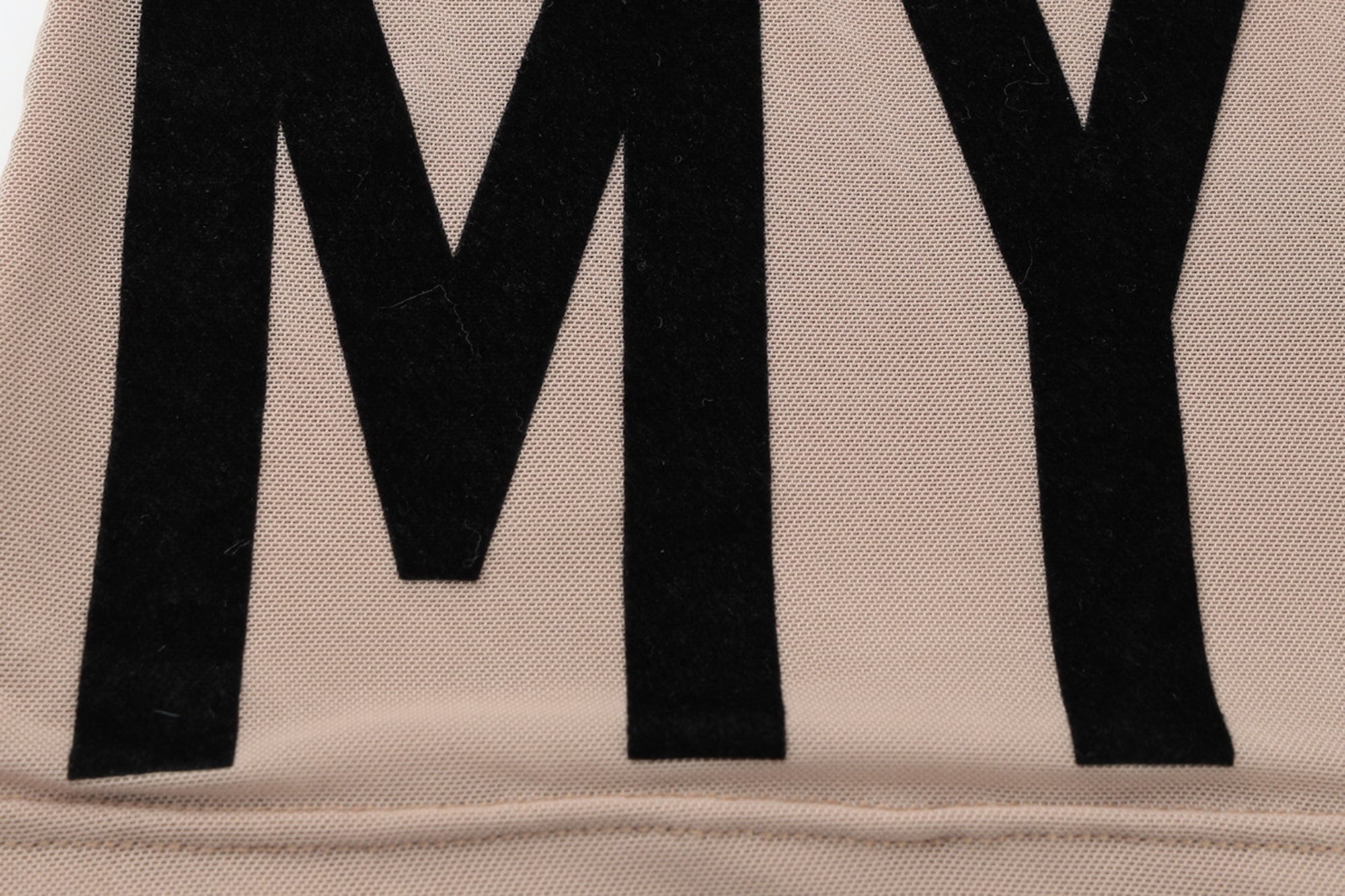 NEVER OFFEND L ANGEL Slogan Full-Print Strapless Mesh-Sleeve Mini Dress