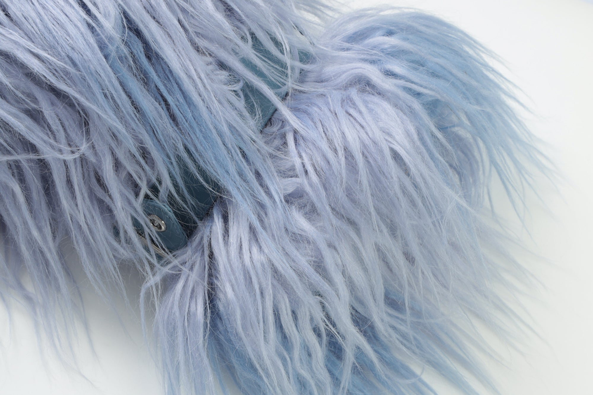 NEVER OFFEND L ANGEL Shaggy Faux-Fur Panel Jacket