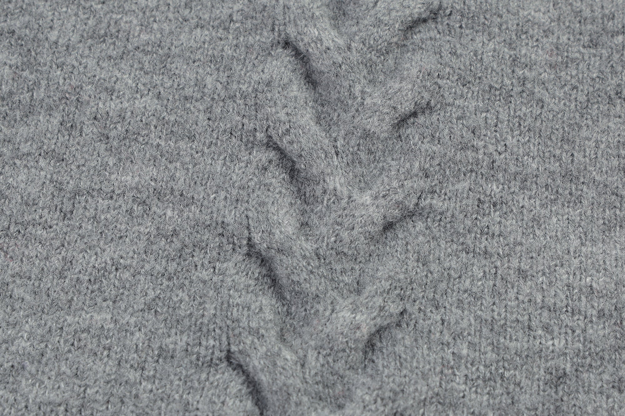 NEVER OFFEND L ANGEL Oversized Draped-Scarf Cable-Knit Sweater