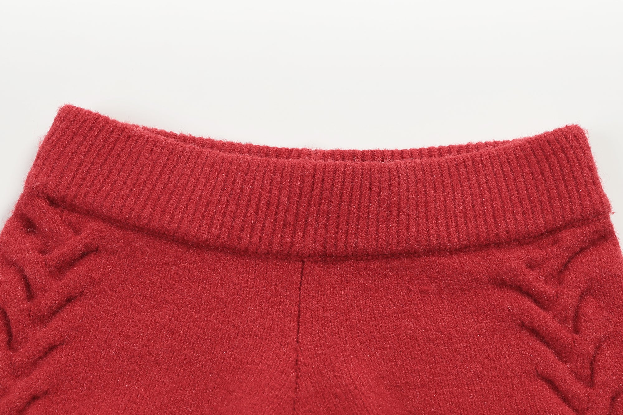 NEVER OFFEND L ANGEL Oversized Draped-Scarf Cable-Knit Sweater