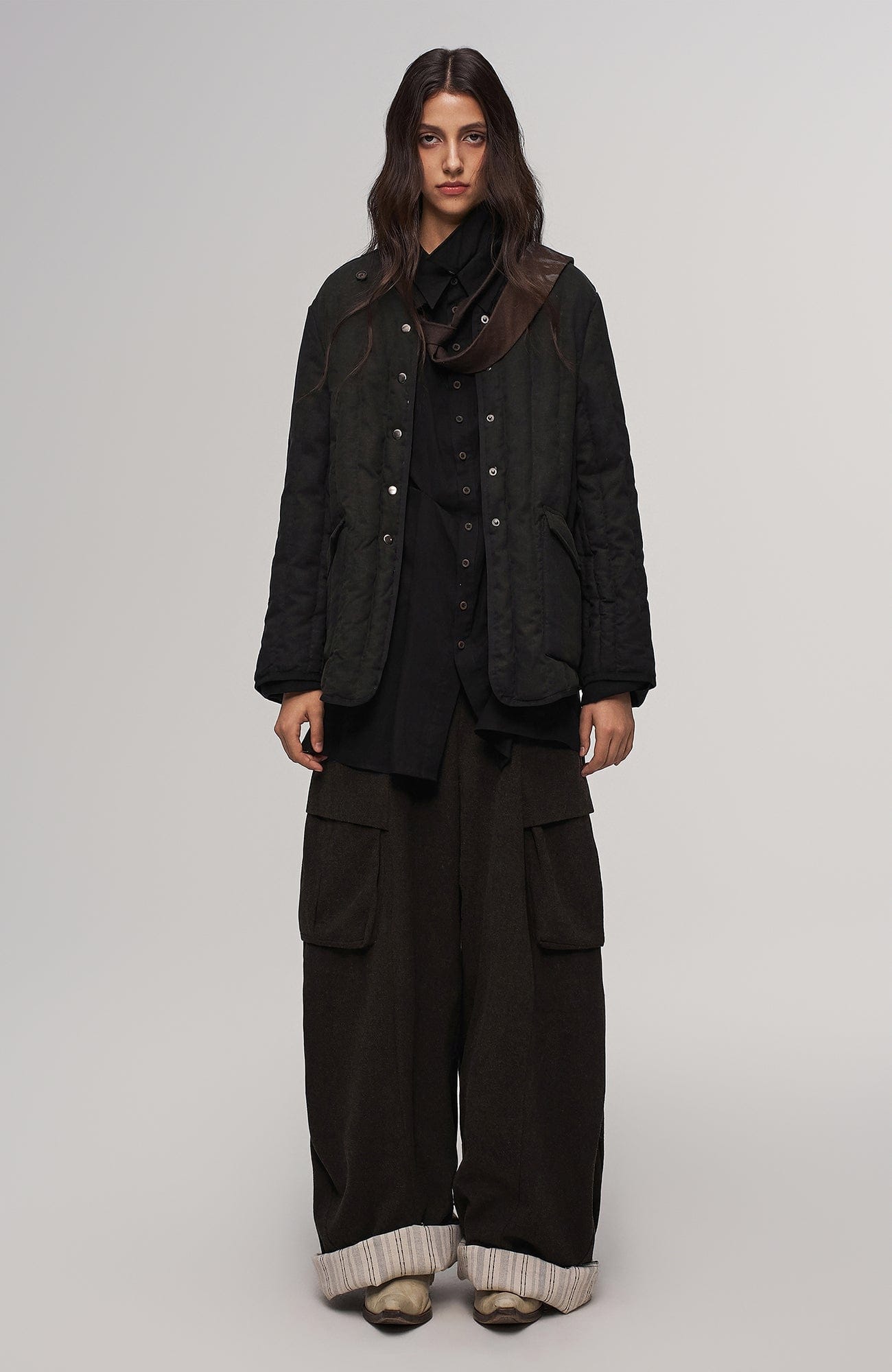 ILNya Nieternite Nifutur Detachable Down-Lined Wool-Blend Modular Parka