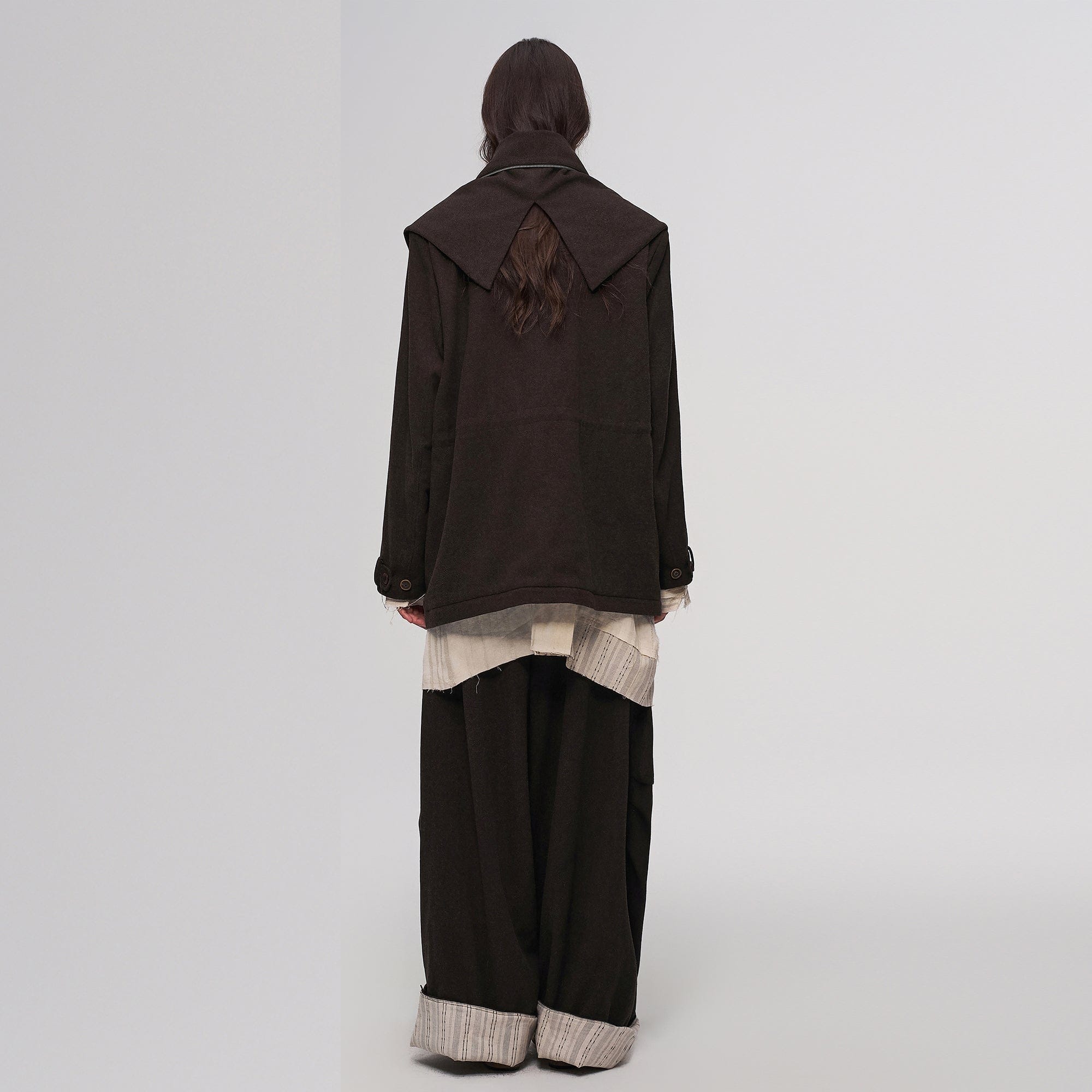 ILNya Nieternite Nifutur Detachable Down-Lined Wool-Blend Modular Parka