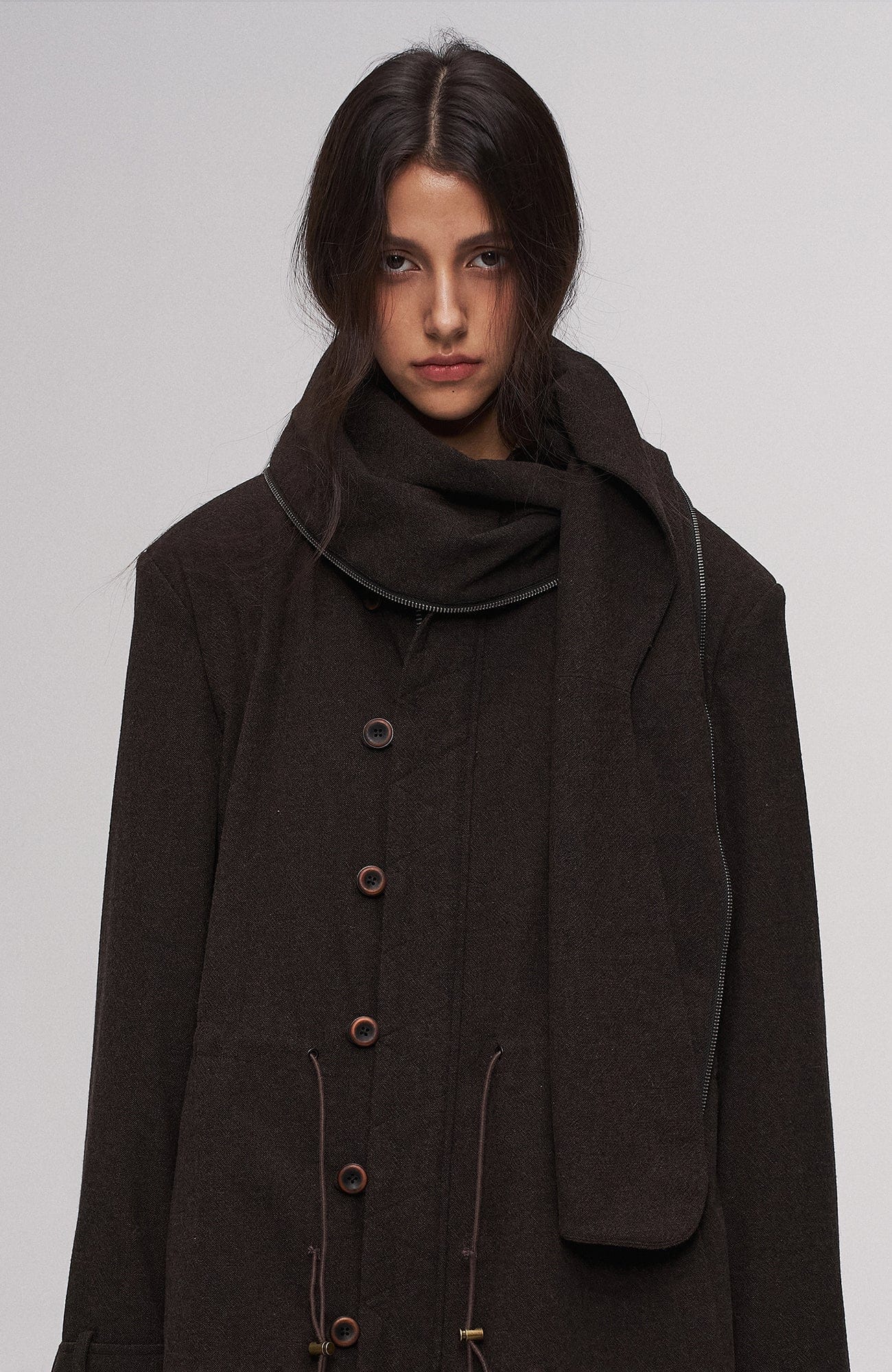 ILNya Nieternite Nifutur Detachable Down-Lined Wool-Blend Modular Parka