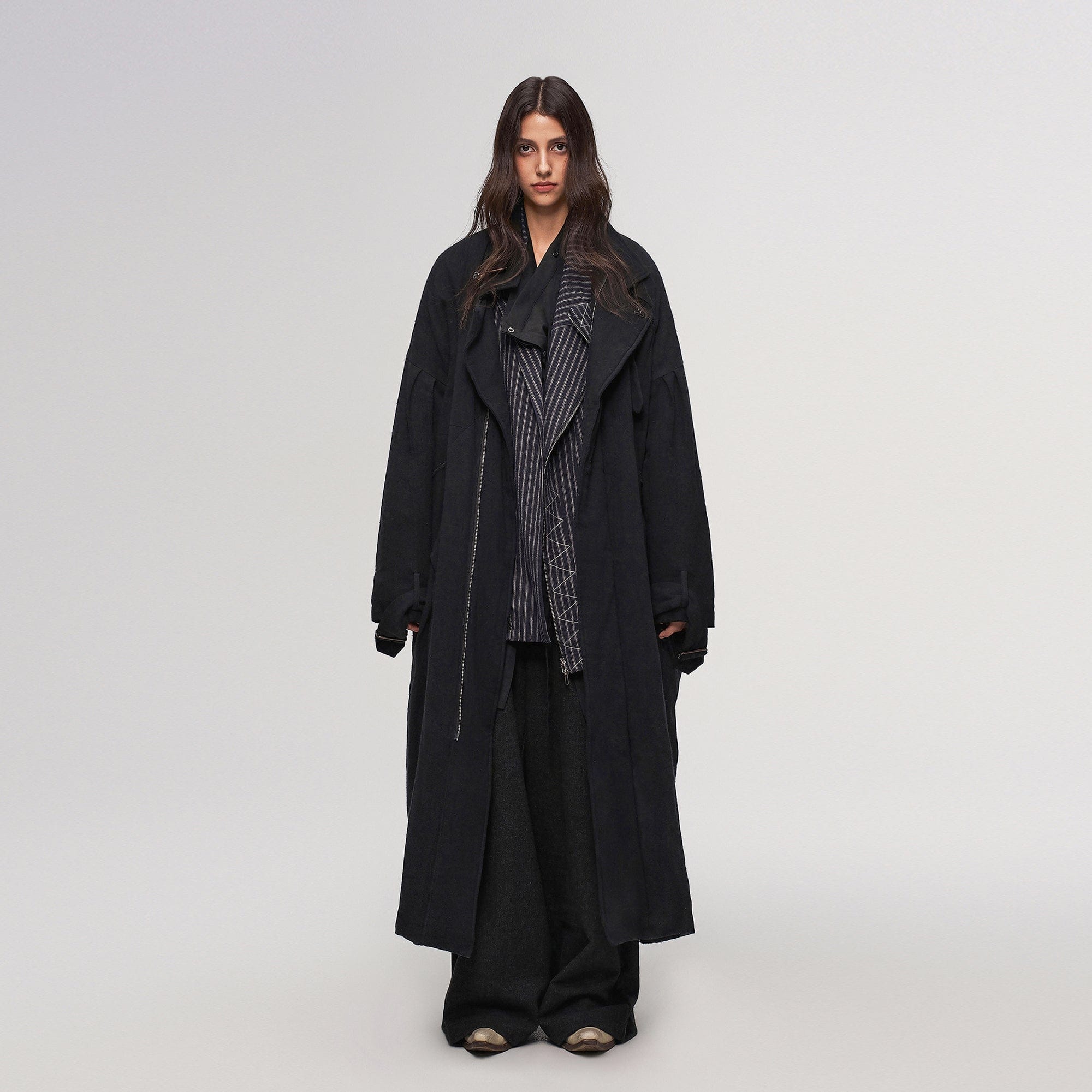 ILNya Nieternite Nifutur Essential Linen-Blend Oversized 3M Coat