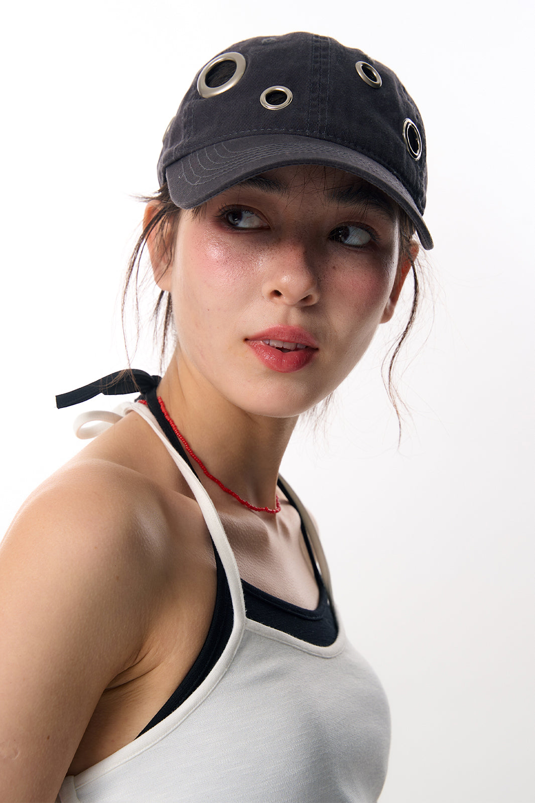 HSUSE Irregular Eyelet Baseball Cap