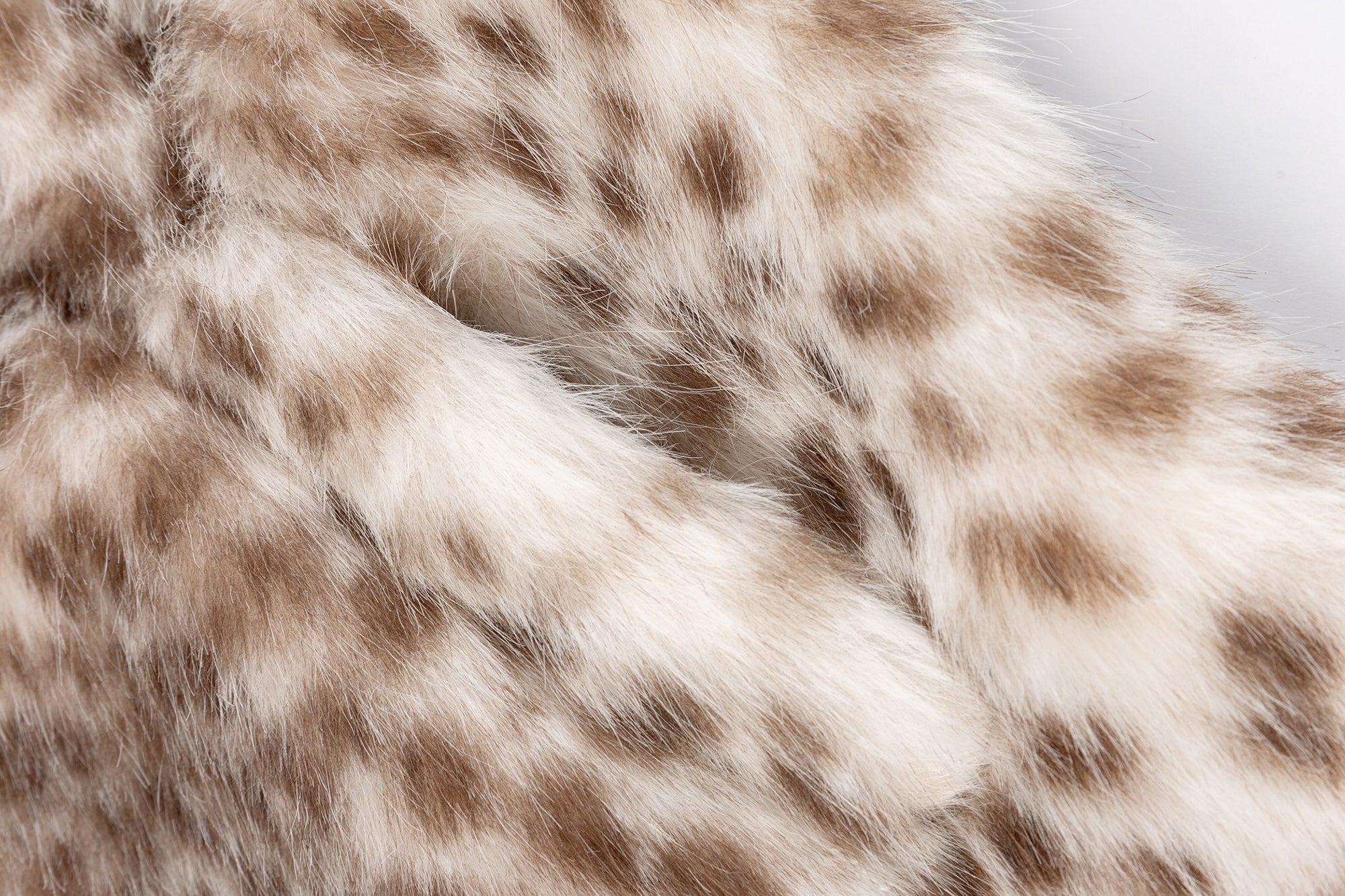 SOFITTE Retro Leopard Faux Fur Jacket