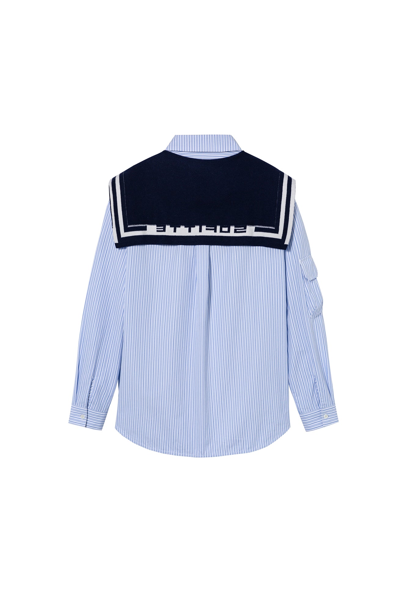 SOFITTE Puppy Graphic Striped Sailor Shirt