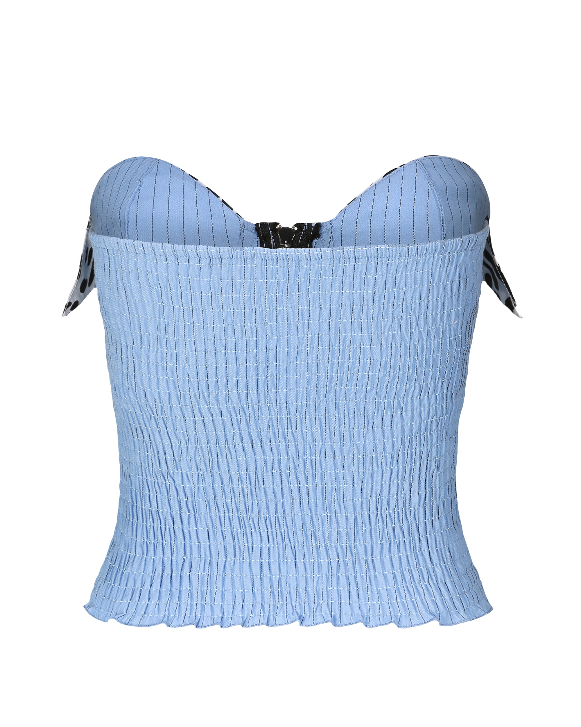 NEVER OFFEND L ANGEL Animal Print Bustier Set