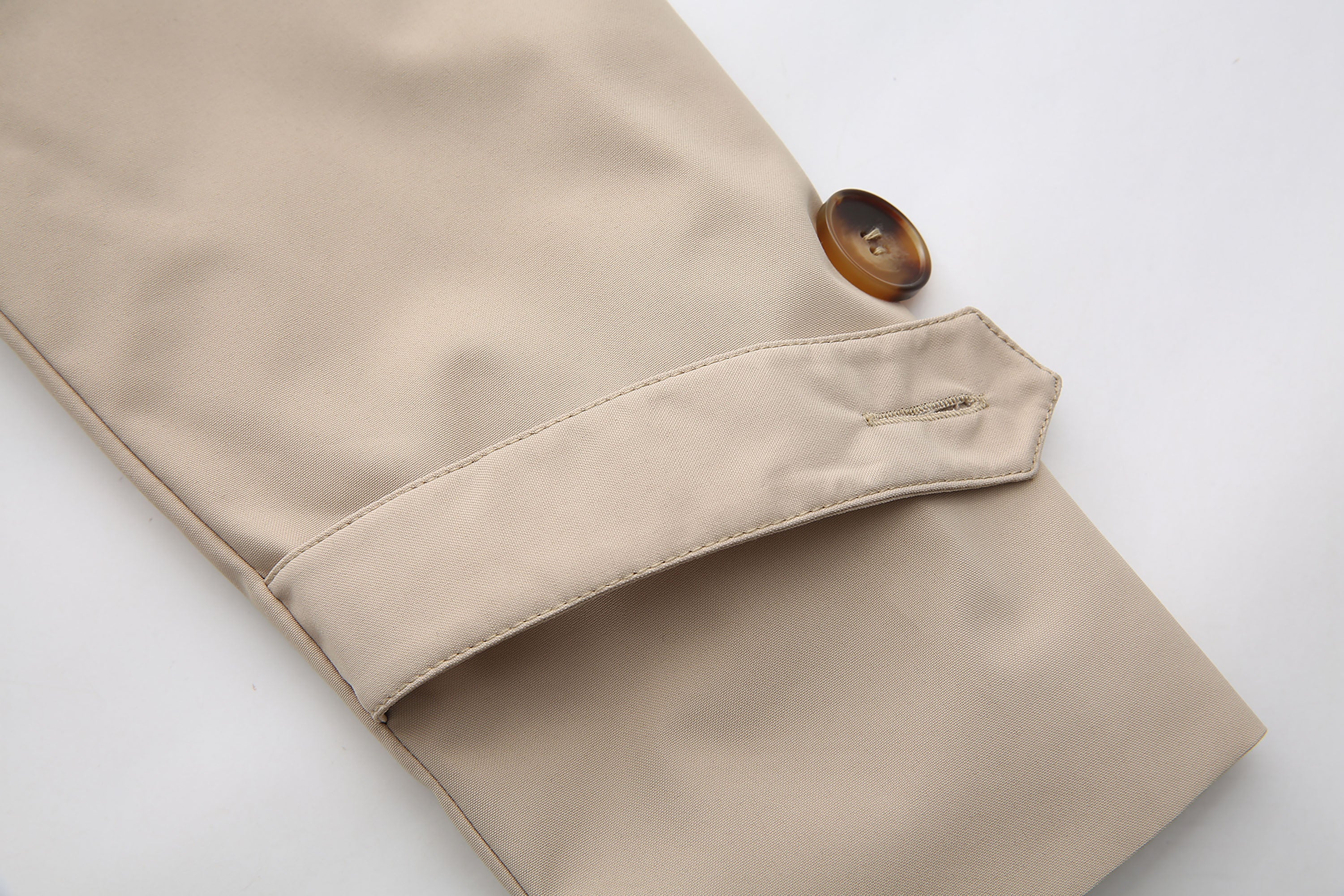 NEVER OFFEND L ANGEL Faux-Fur Trim Double-Breasted Military Set