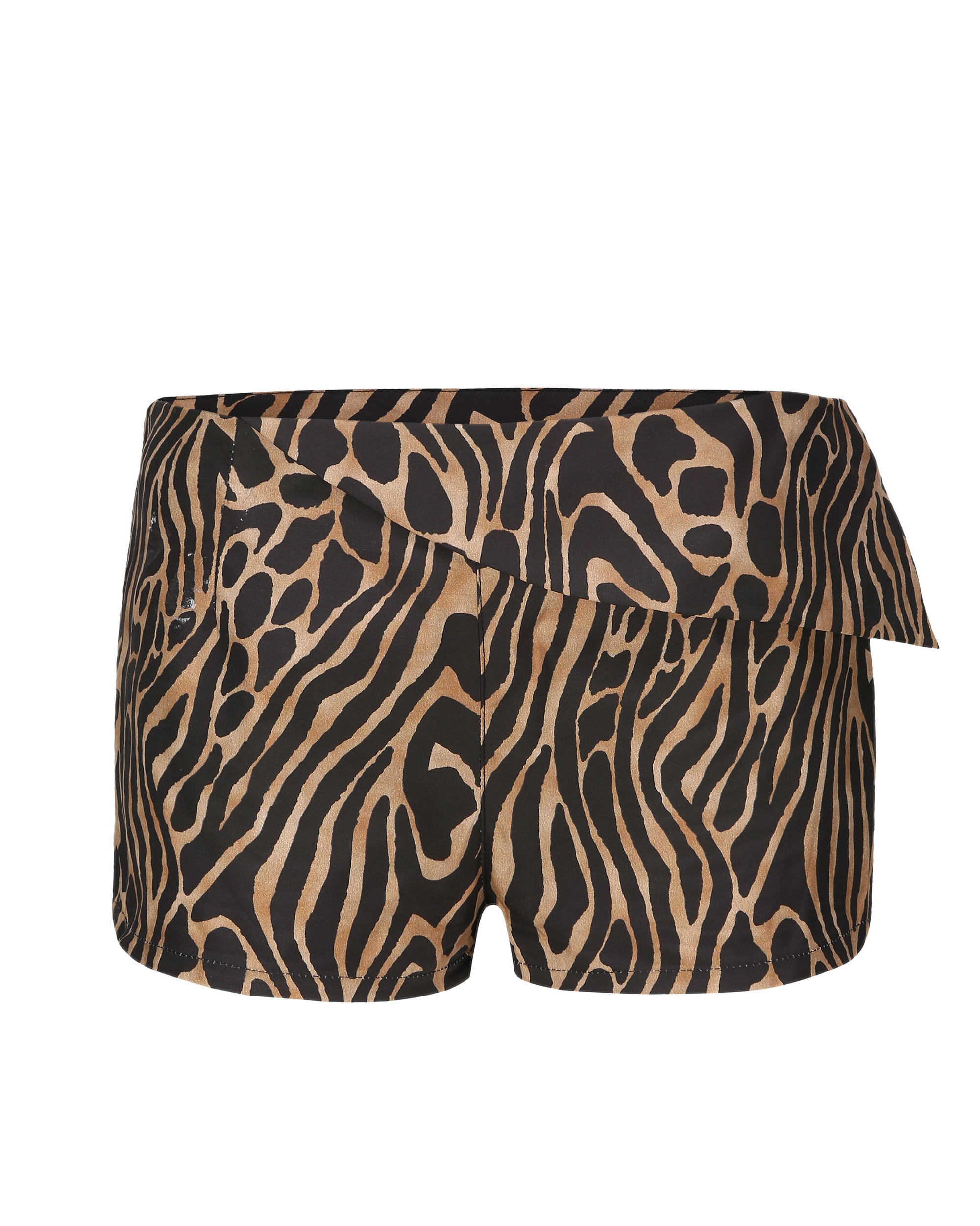 NEVER OFFEND L ANGEL Animal Print Bustier Set