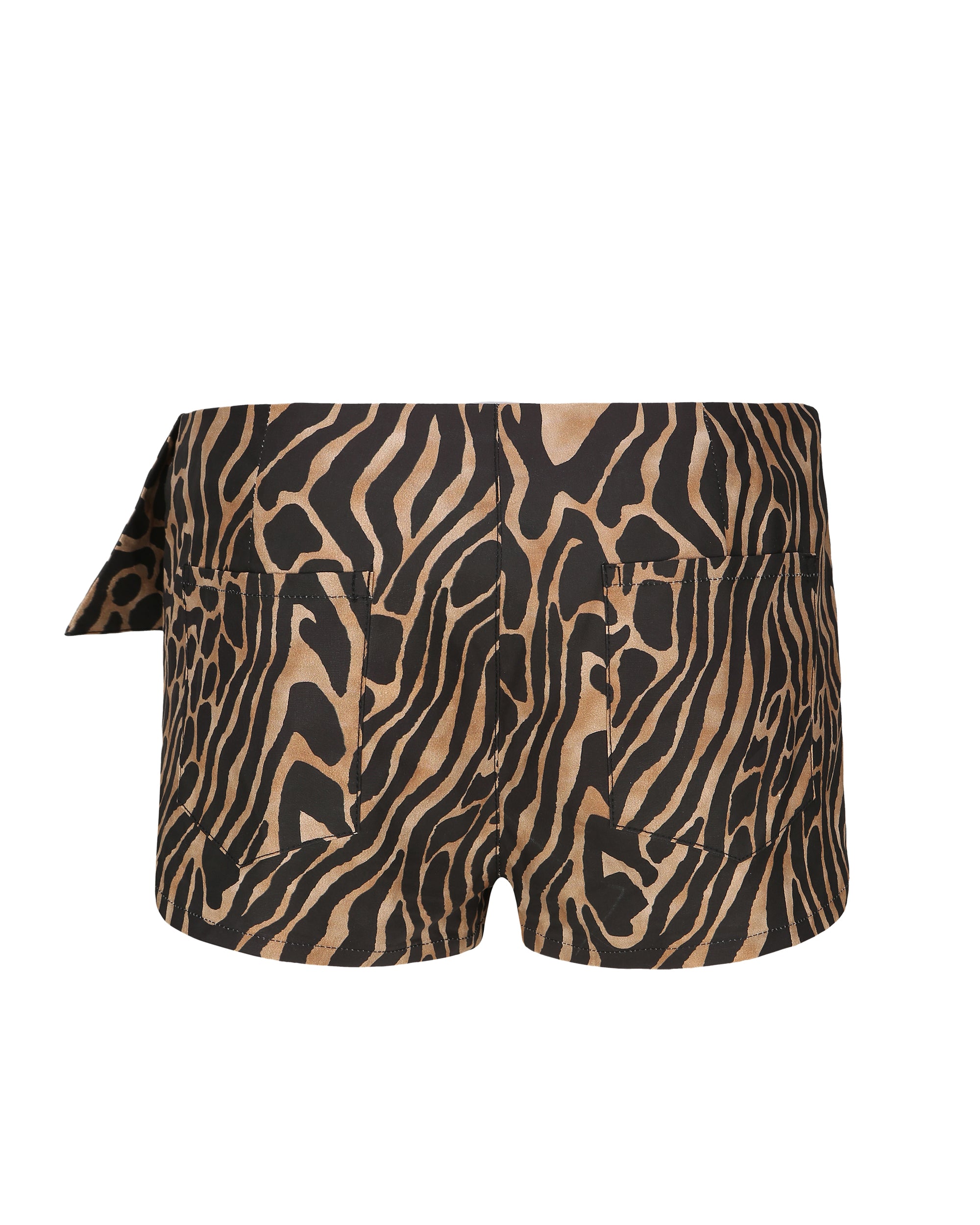 NEVER OFFEND L ANGEL Animal Print Bustier Set