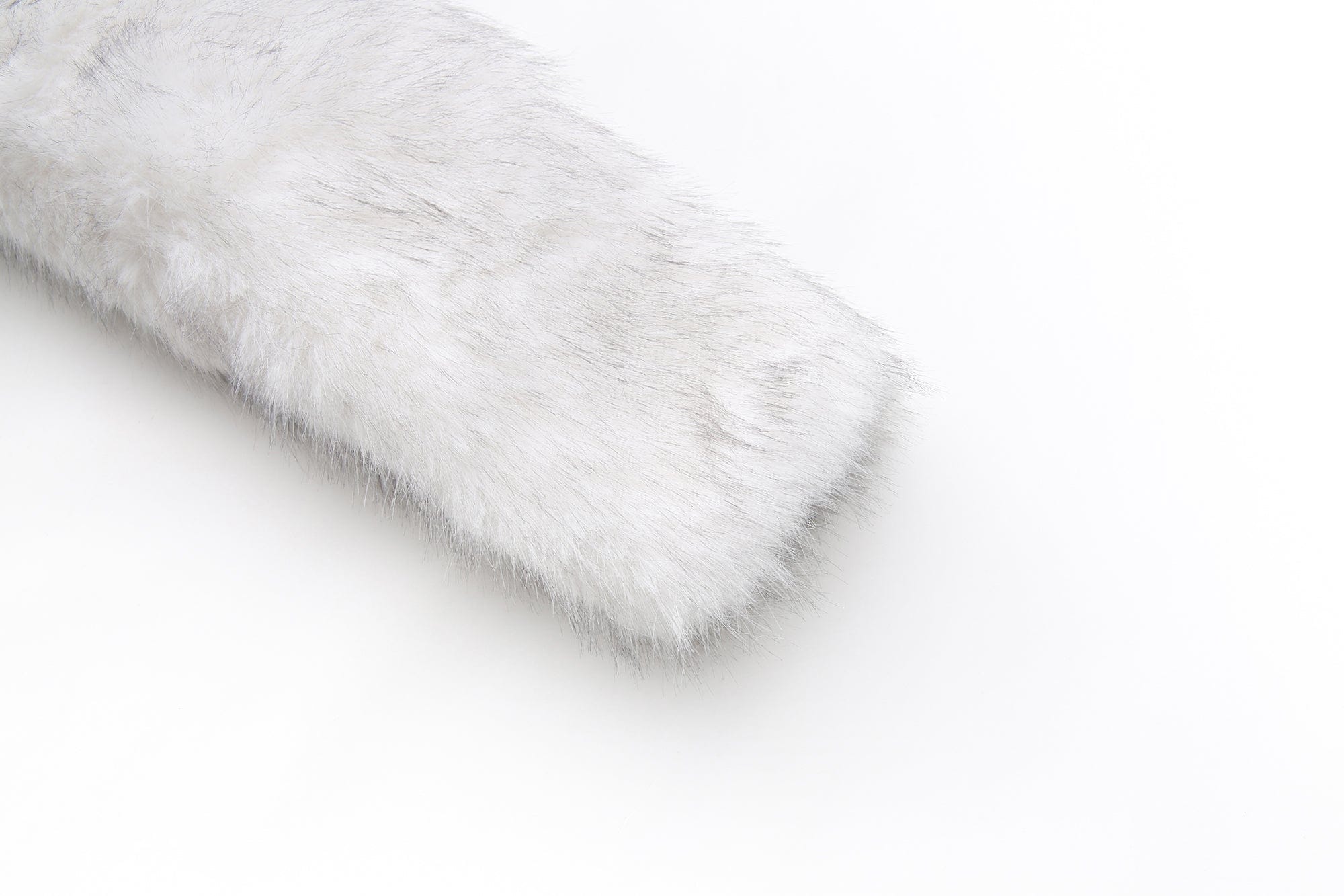 NEVER OFFEND L ANGEL Cropped Faux-Fur Buckle Jacket