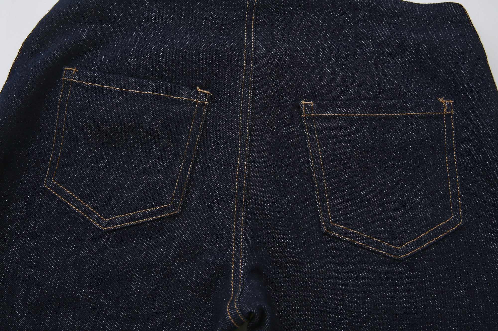 NEVER OFFEND L ANGEL Classic Low-Waist Flared Raw Jeans