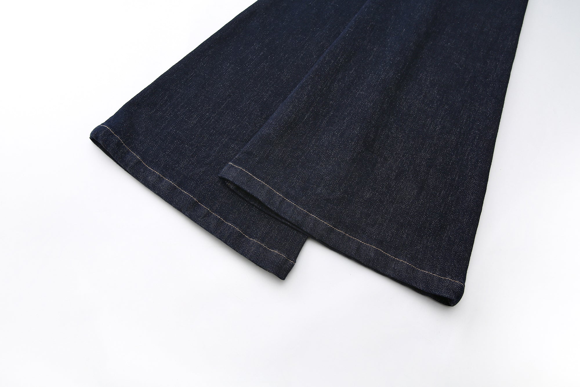 NEVER OFFEND L ANGEL Classic Low-Waist Flared Raw Jeans