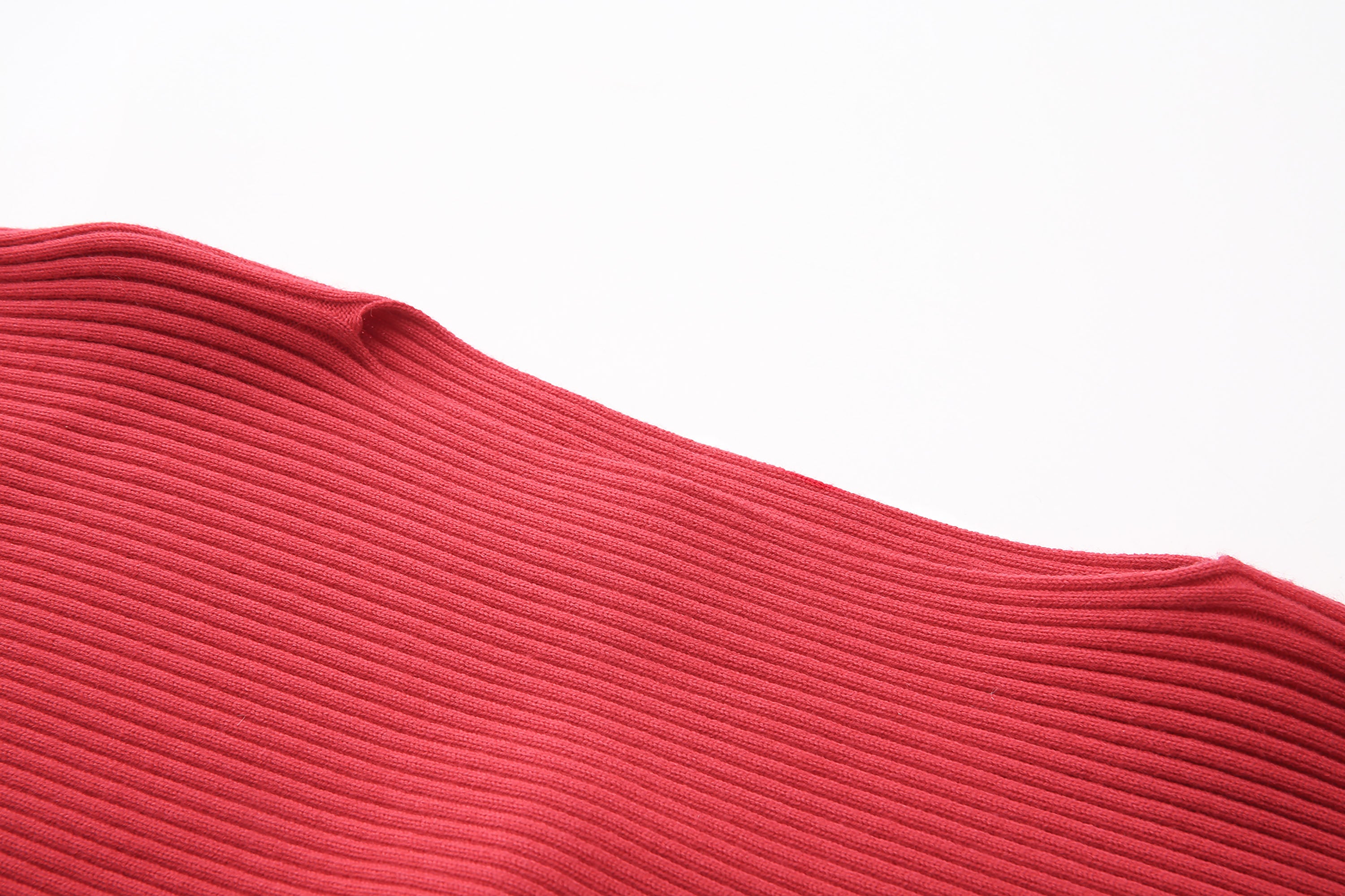 NEVER OFFEND L ANGEL Deep-V Knit Dress with Fringe Cape