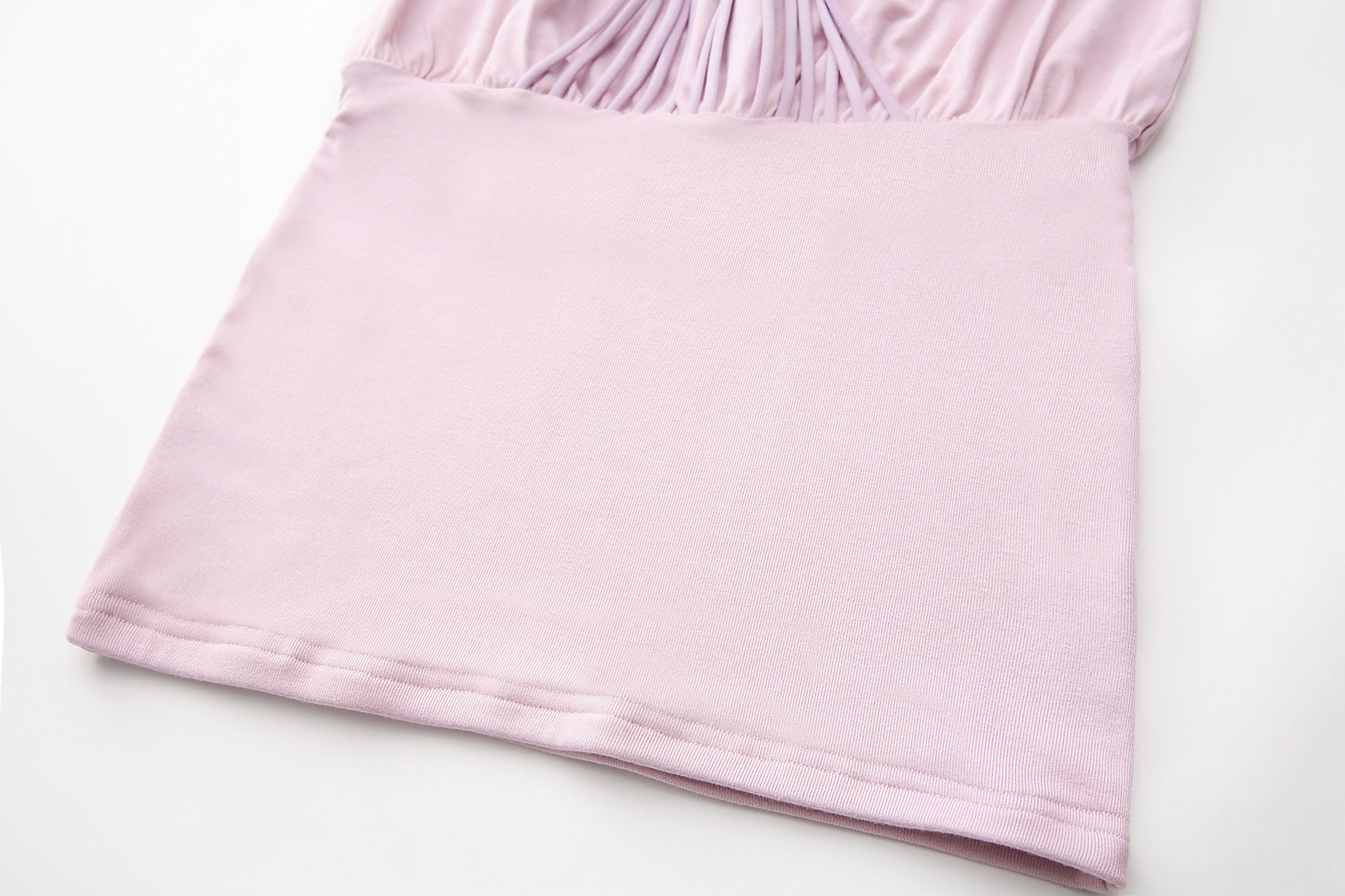 NEVER OFFEND L ANGEL Fringe Halter Off-Shoulder Open-Back Mini Dress