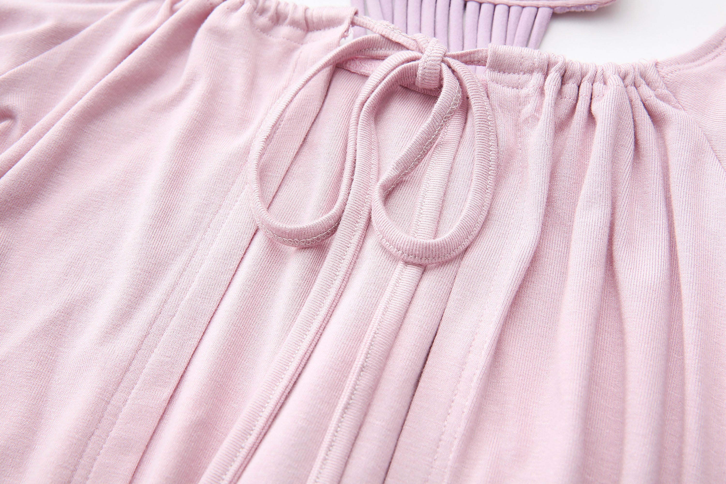 NEVER OFFEND L ANGEL Fringe Halter Off-Shoulder Open-Back Mini Dress