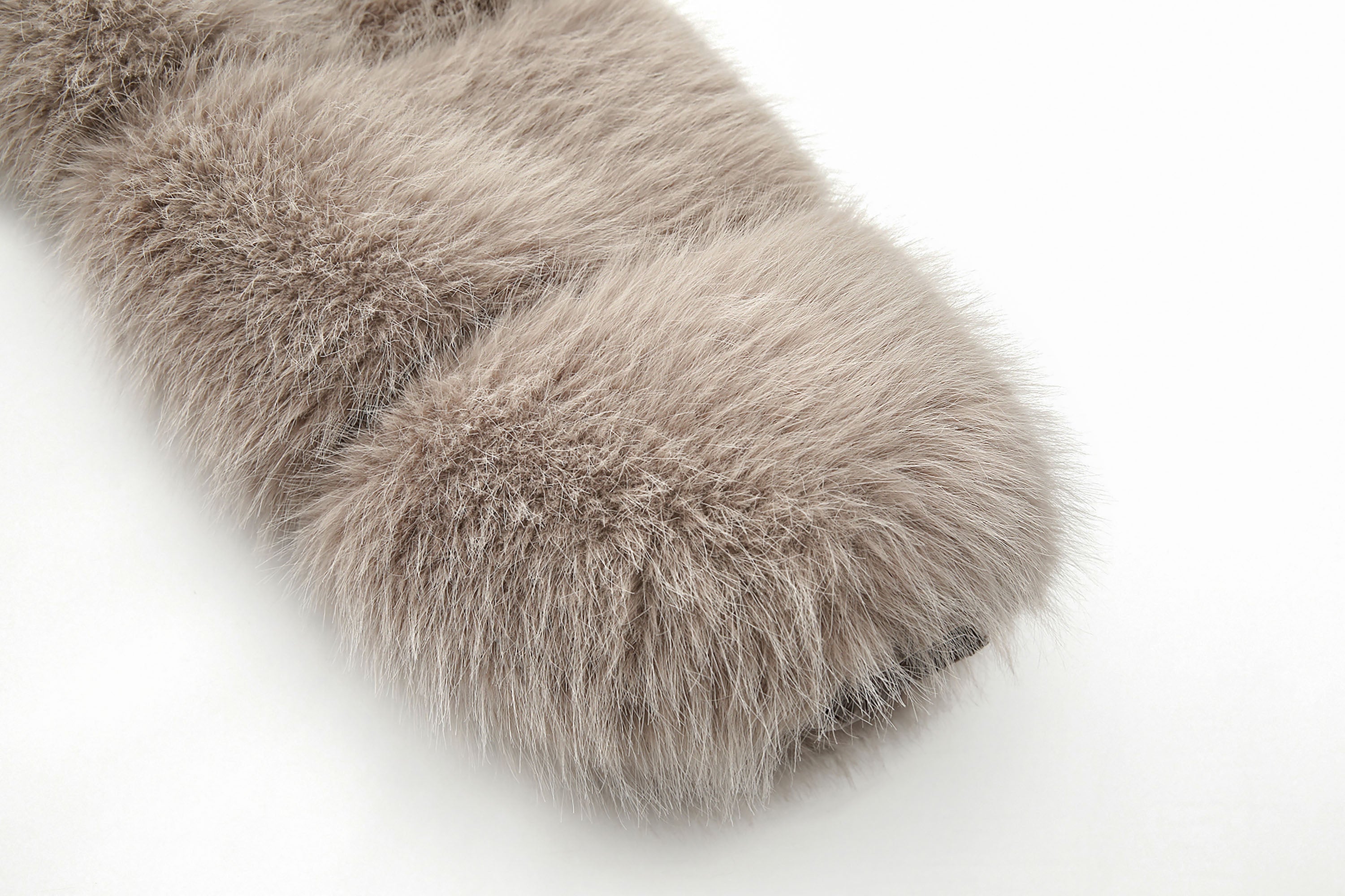 NEVER OFFEND L ANGEL Reversible Faux-Fur Cropped Puffer Jacket