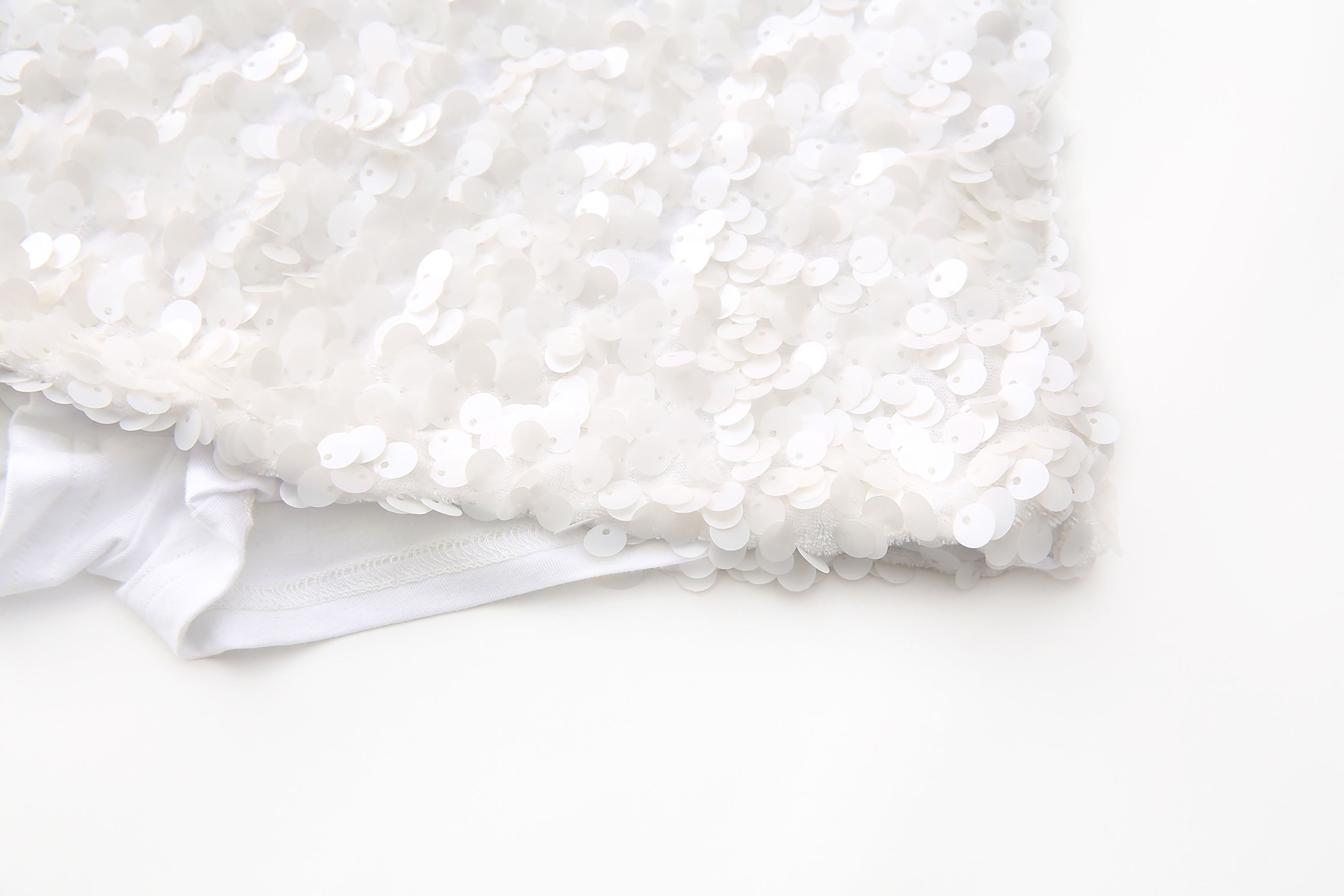 NEVER OFFEND L ANGEL Sequin Mini Skirt