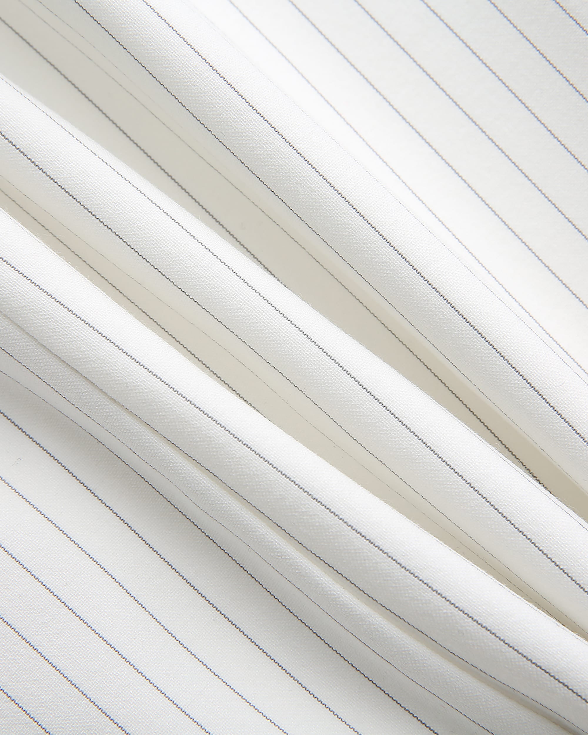NEVER OFFEND L ANGEL Asymmetric Hem Stripe Double-Layer Pleated Skirt