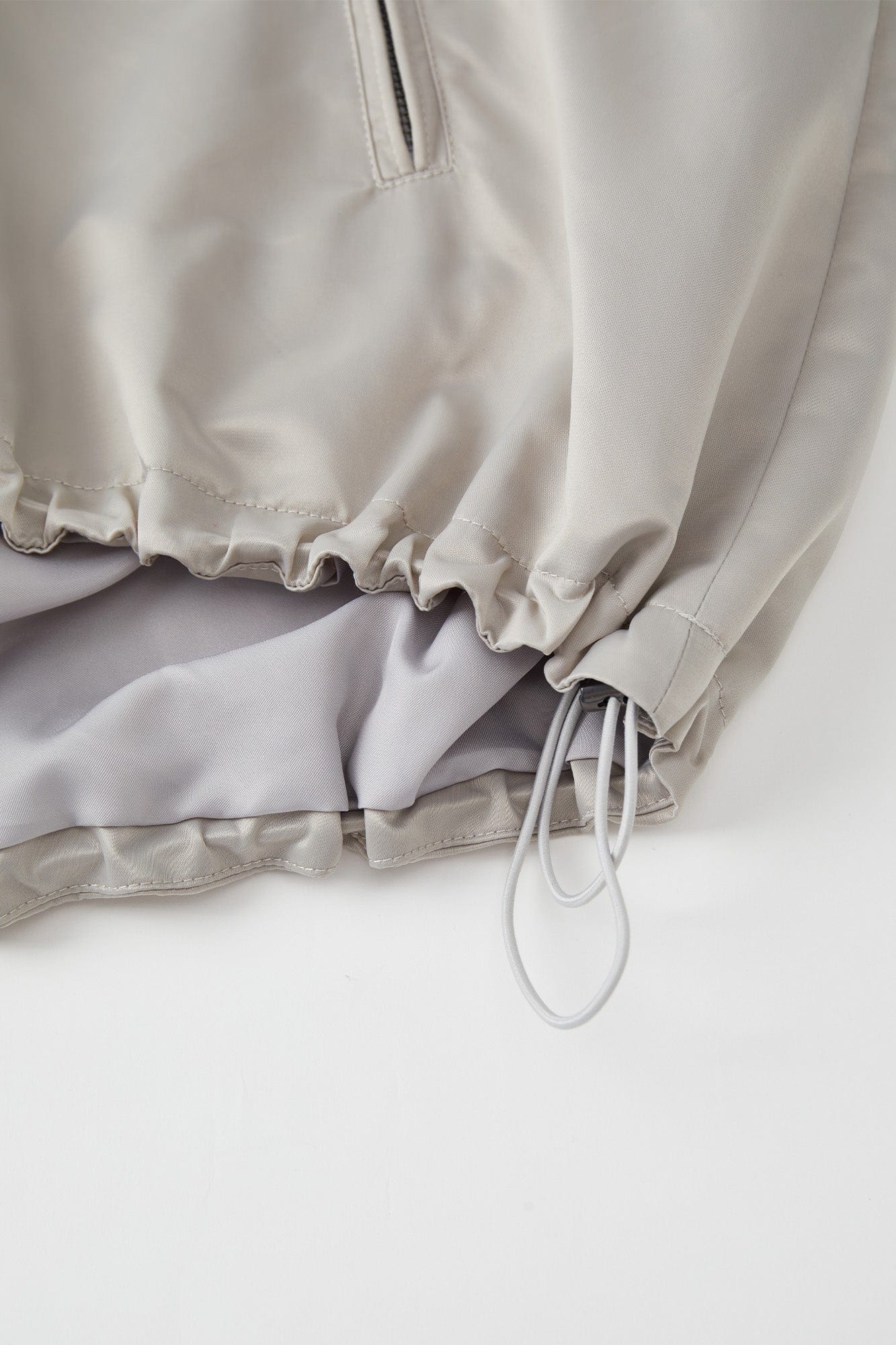 OPICLOTH Satin Batwing Drawstring Oversized Jacket, premium urban and streetwear designers apparel on PROJECTISR.com, OPICLOTH