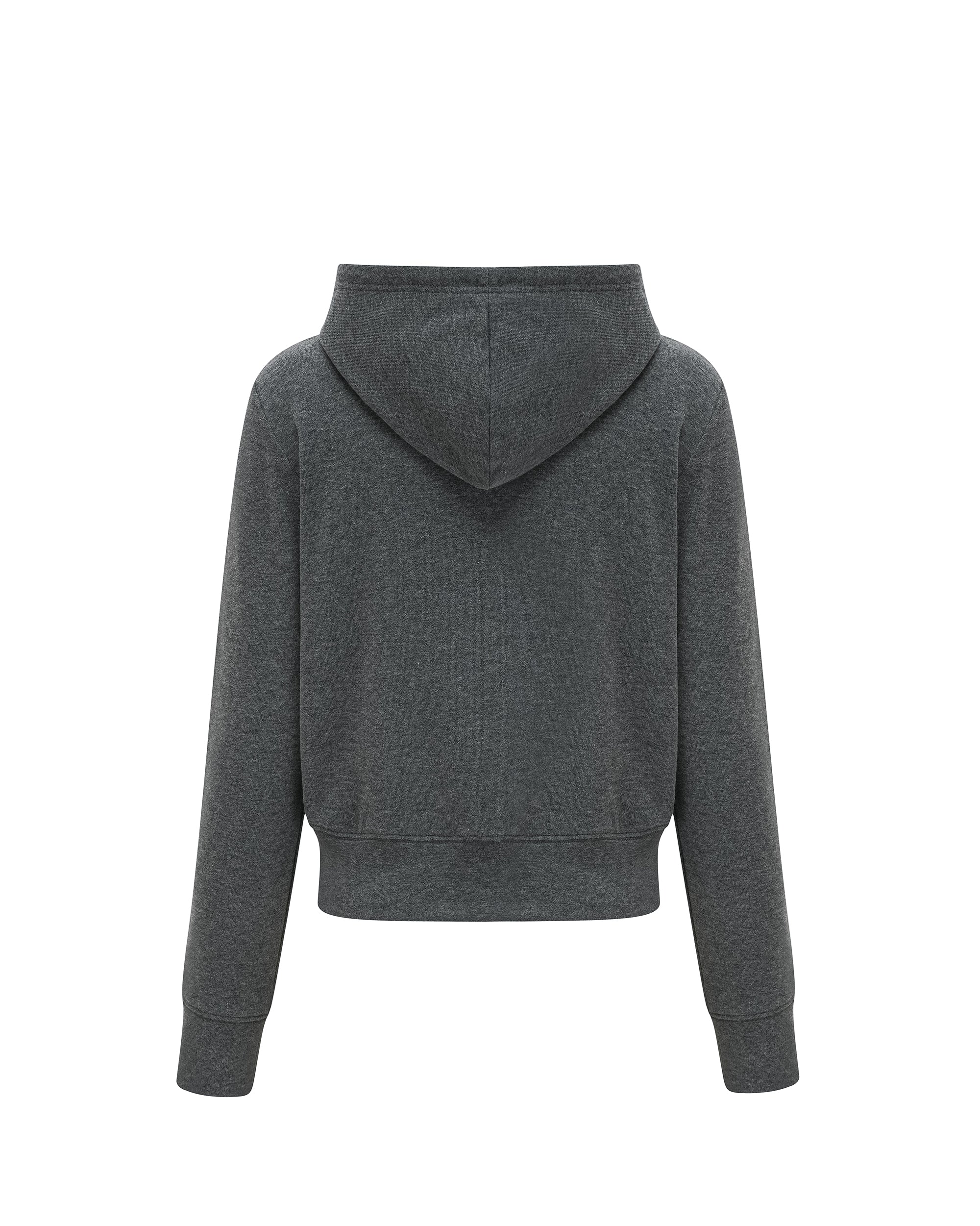 PCLA Essential Soft Touch Cropped Zip-Up Hoodie
