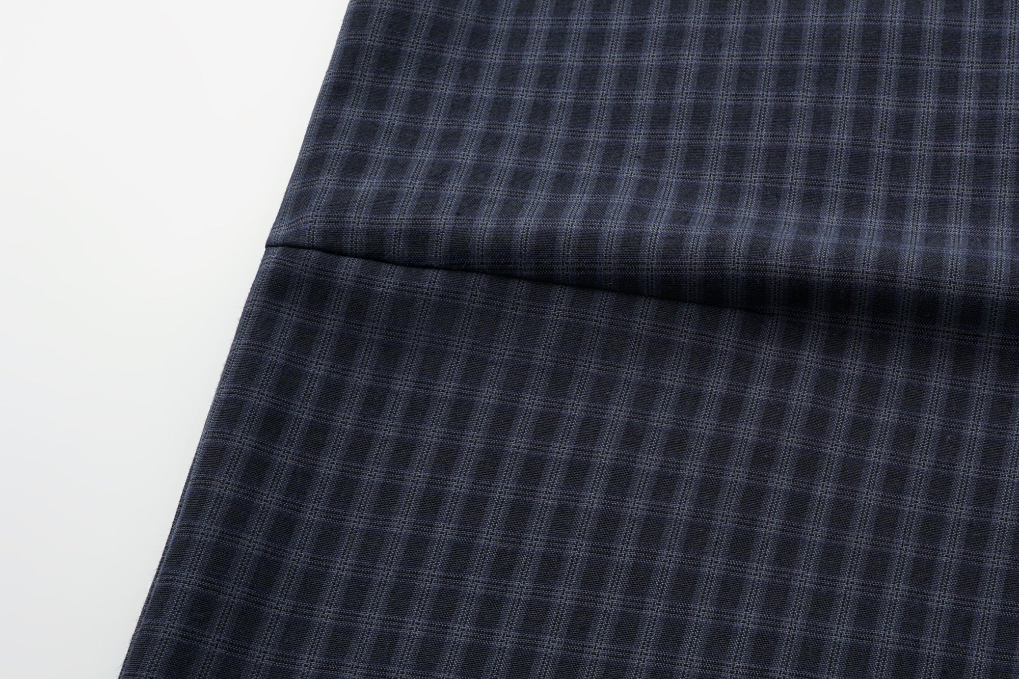 OINIMI Checked Pleated Wide-Leg Pants