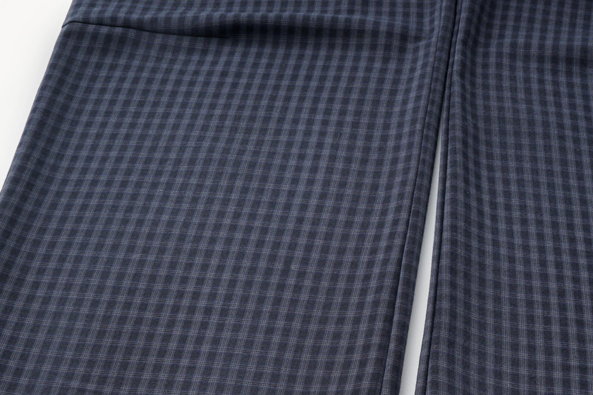 OINIMI Checked Pleated Wide-Leg Pants