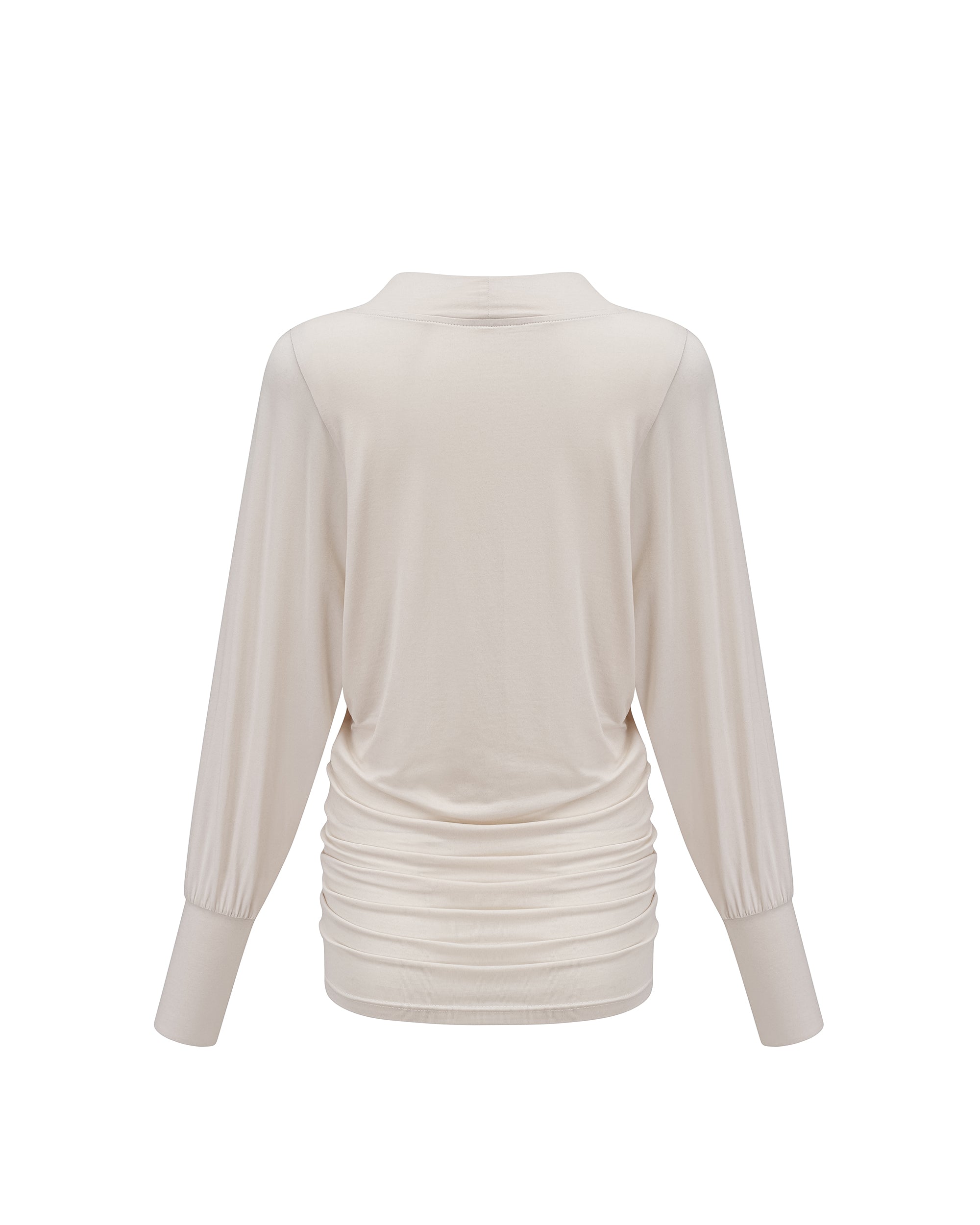 PCLA Draped Batwing Sleeve V-Neck Tee