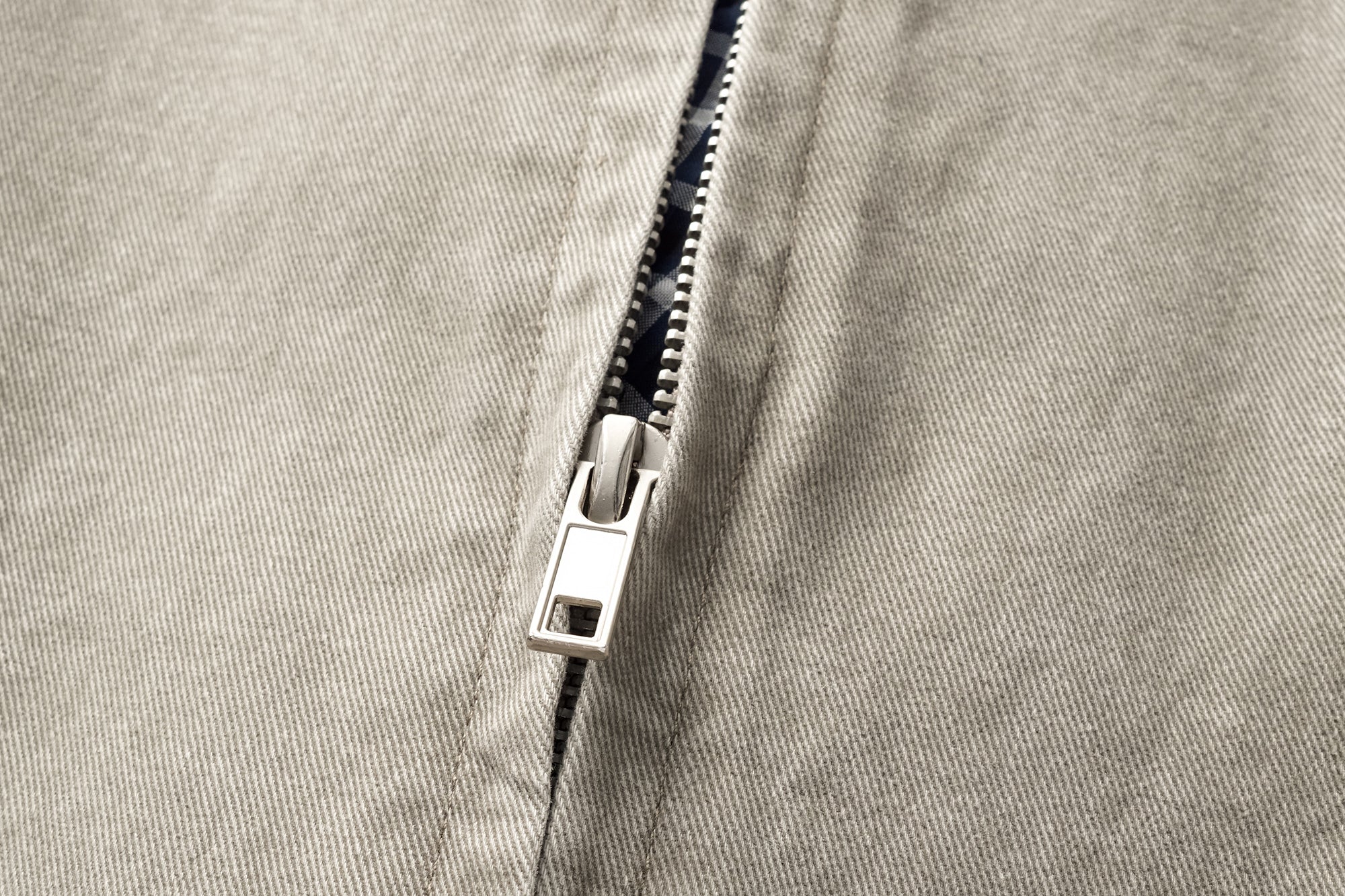 OINIMI Detachable Ruffle-Trim Harrington Jacket