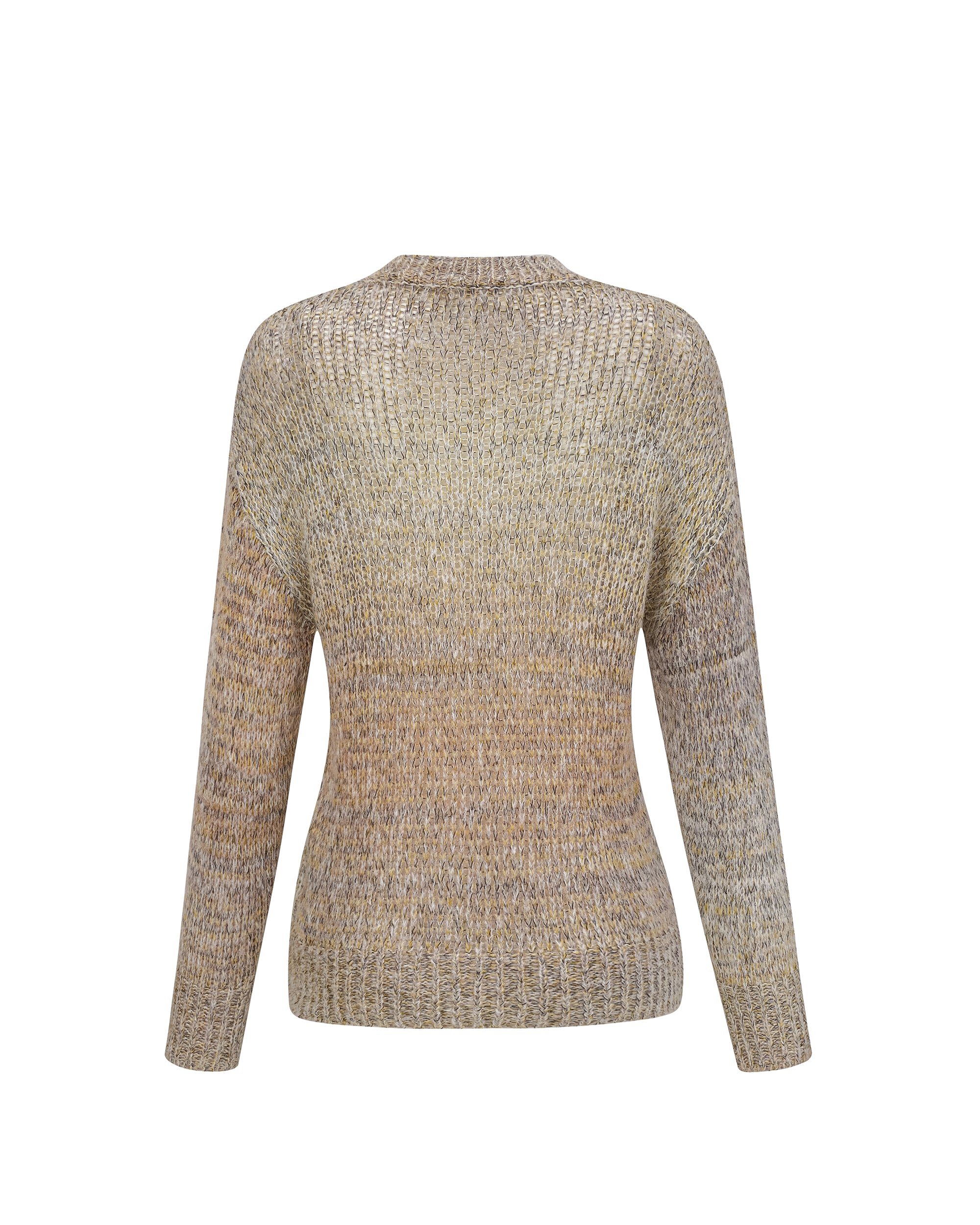 PCLA Gradient Open-Knit Oversized Sweater