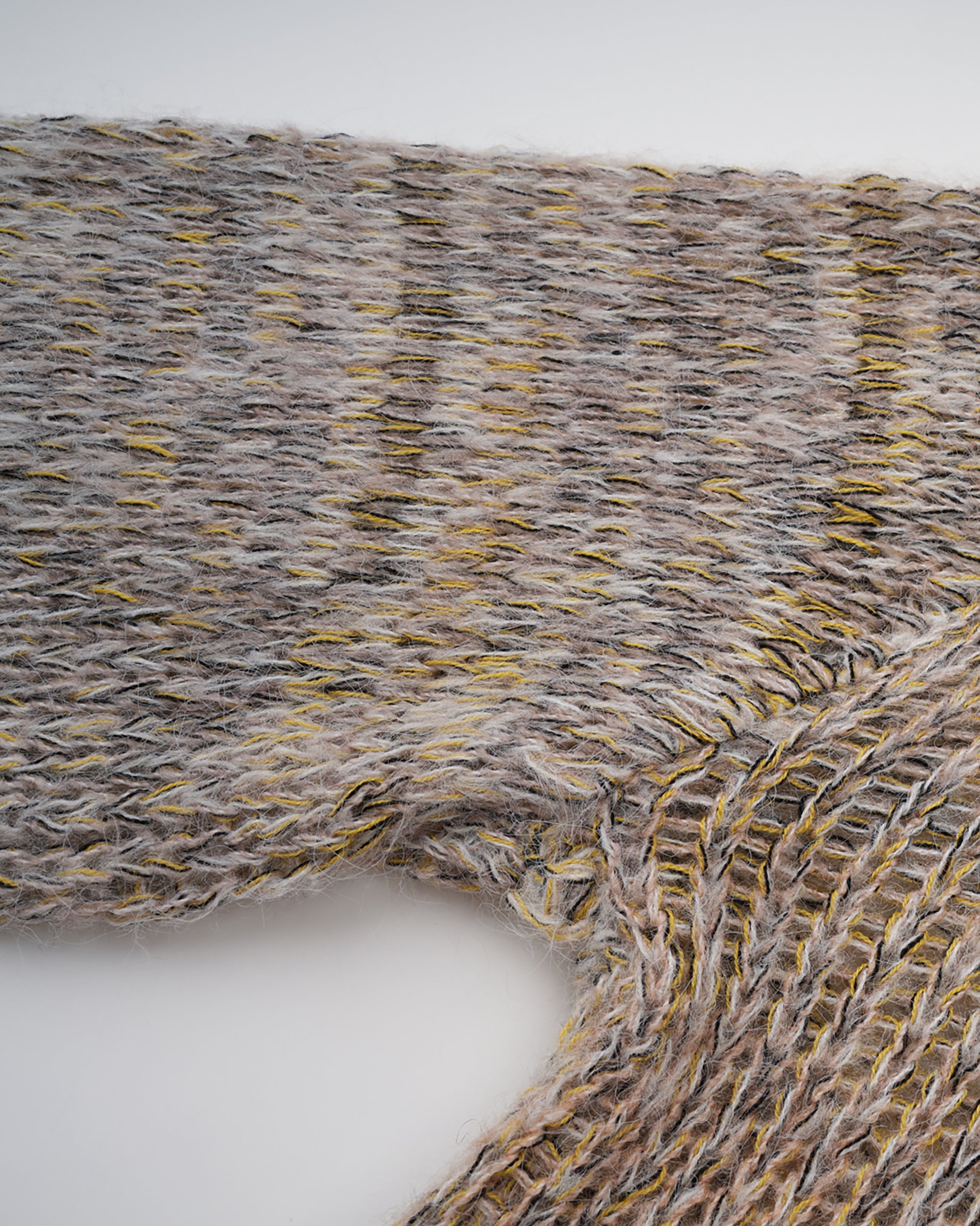 PCLA Gradient Open-Knit Oversized Sweater