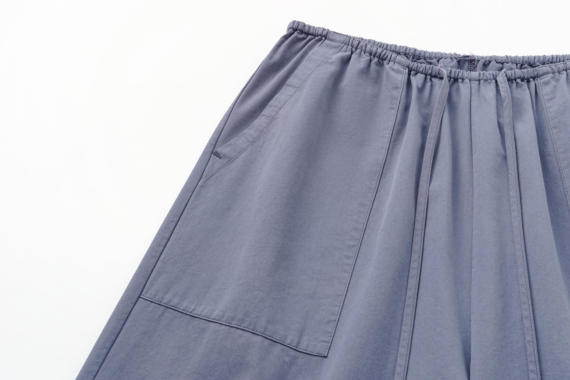 OINIMI Drawstring Wide-Leg Utility Pants