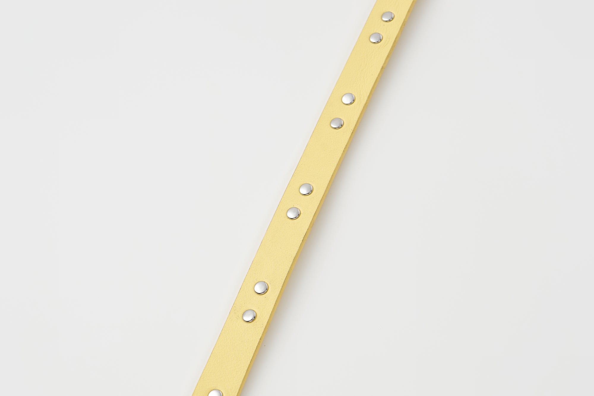 OINIMI Leather Grommet Skinny Belt