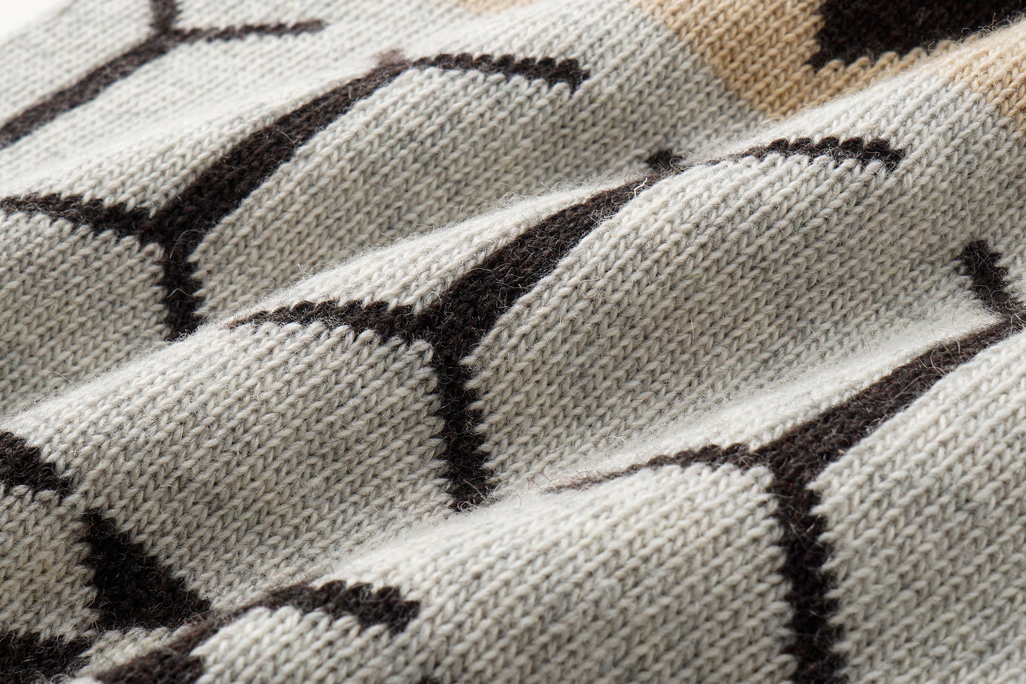 OINIMI Fair Isle Jacquard Wool-Blend Scarf