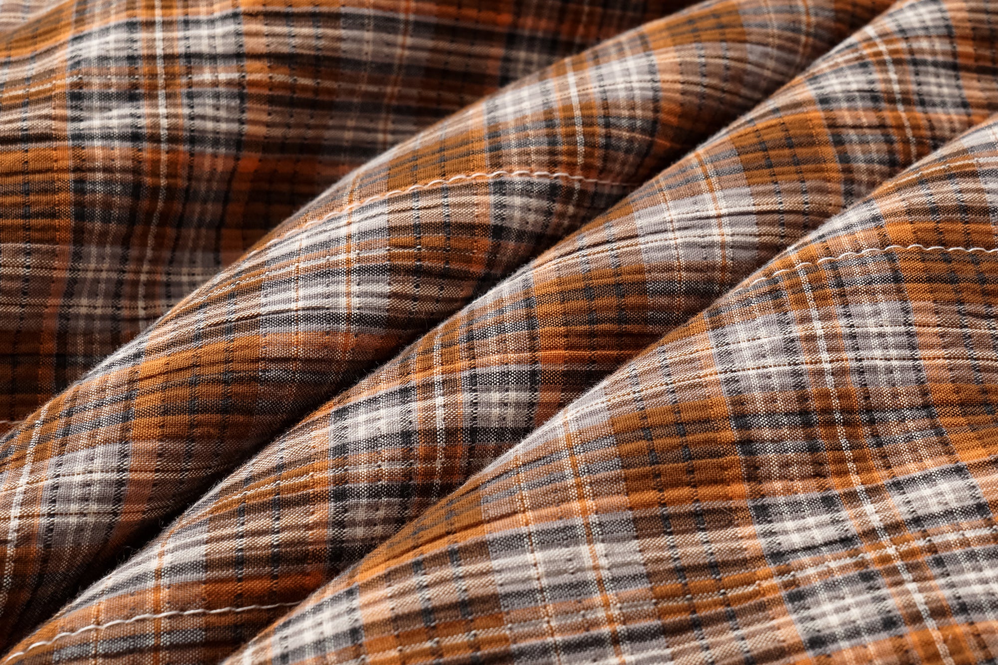 OINIMI Reversible Plaid-Lined Faux Fur Vest